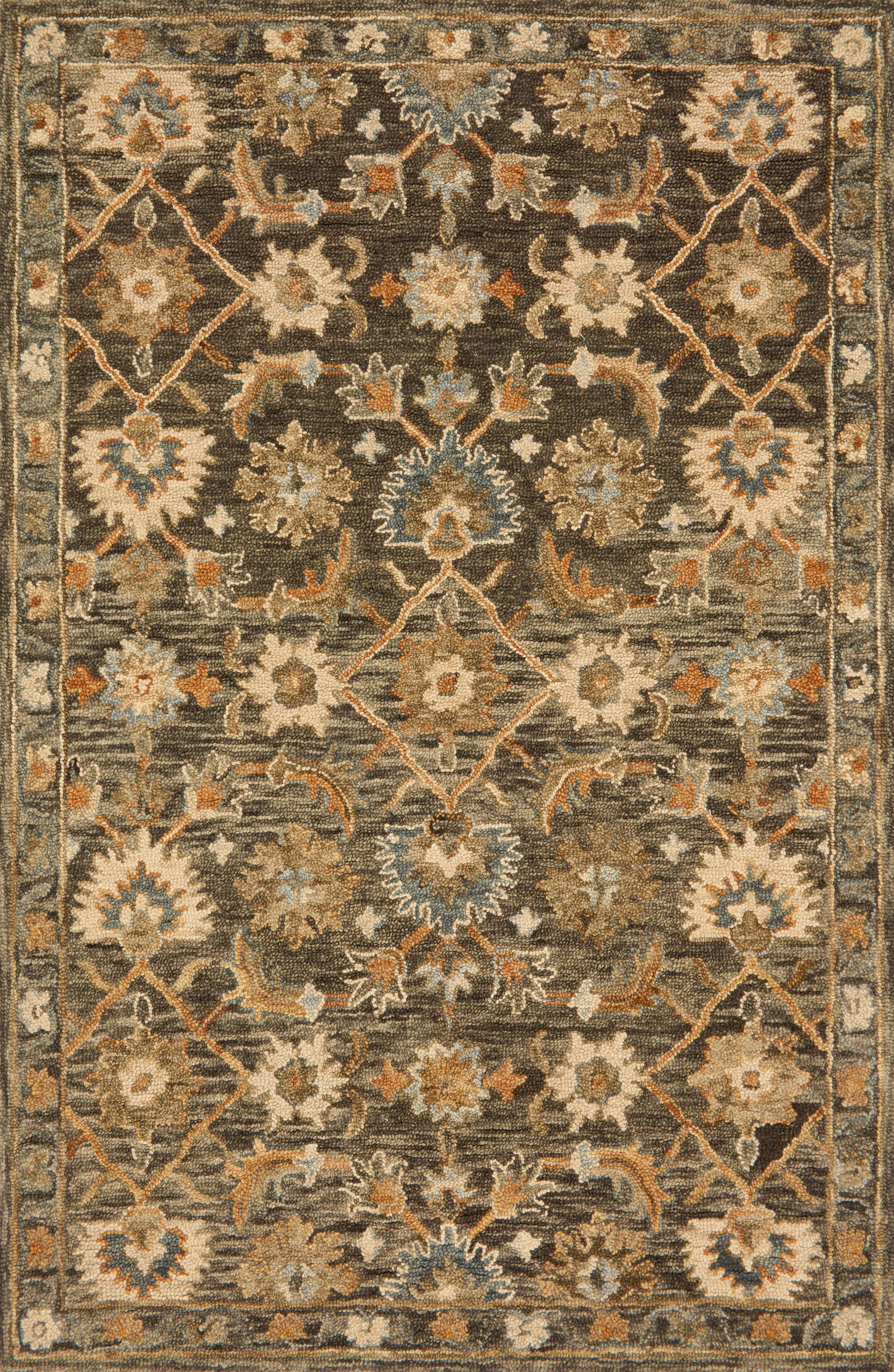 Loloi | Victoria Collection | Dk Taupe / Multi | VK-08 - Image 1