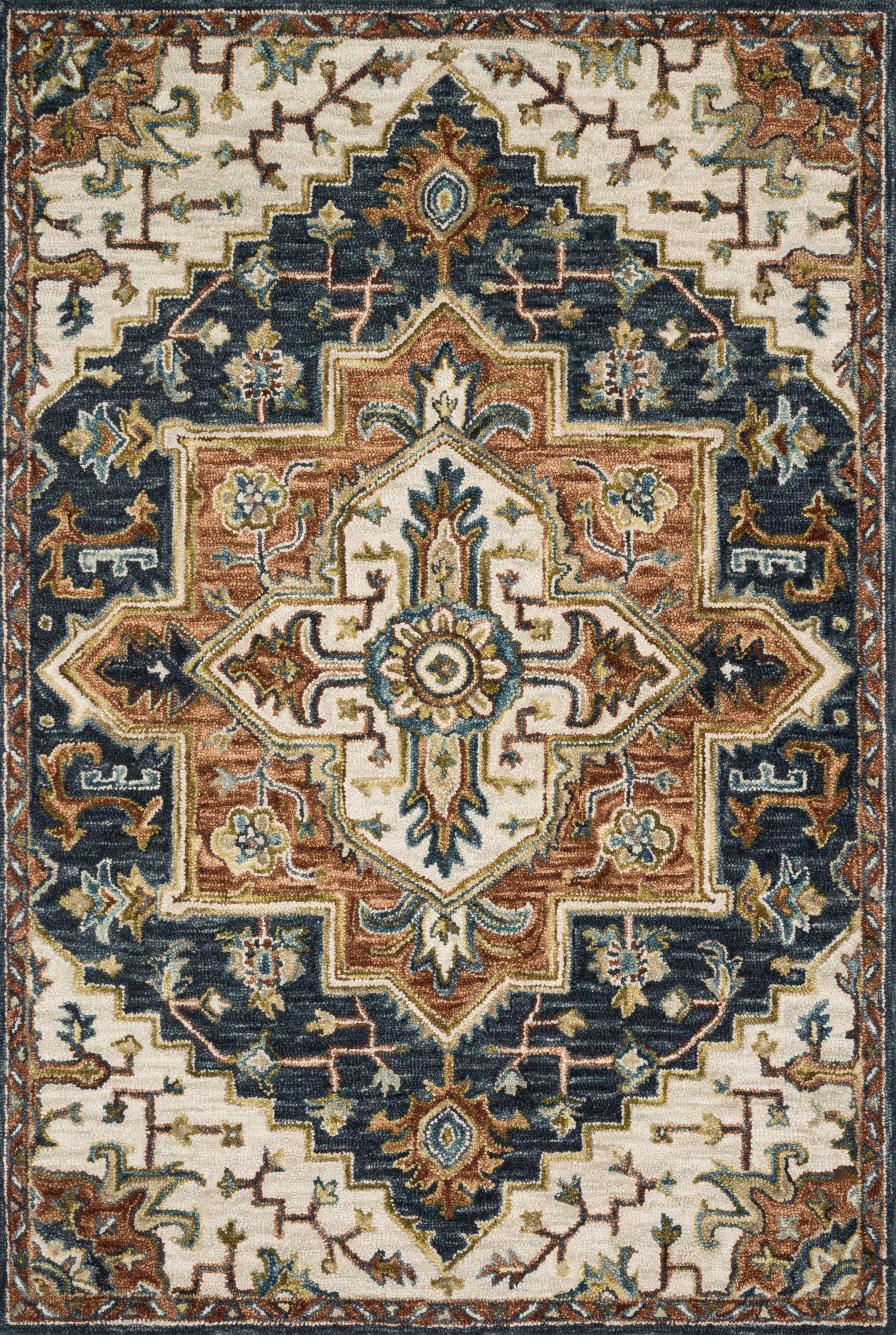 Loloi | Victoria Collection | Blue / Multi | VK-19 - Image 1