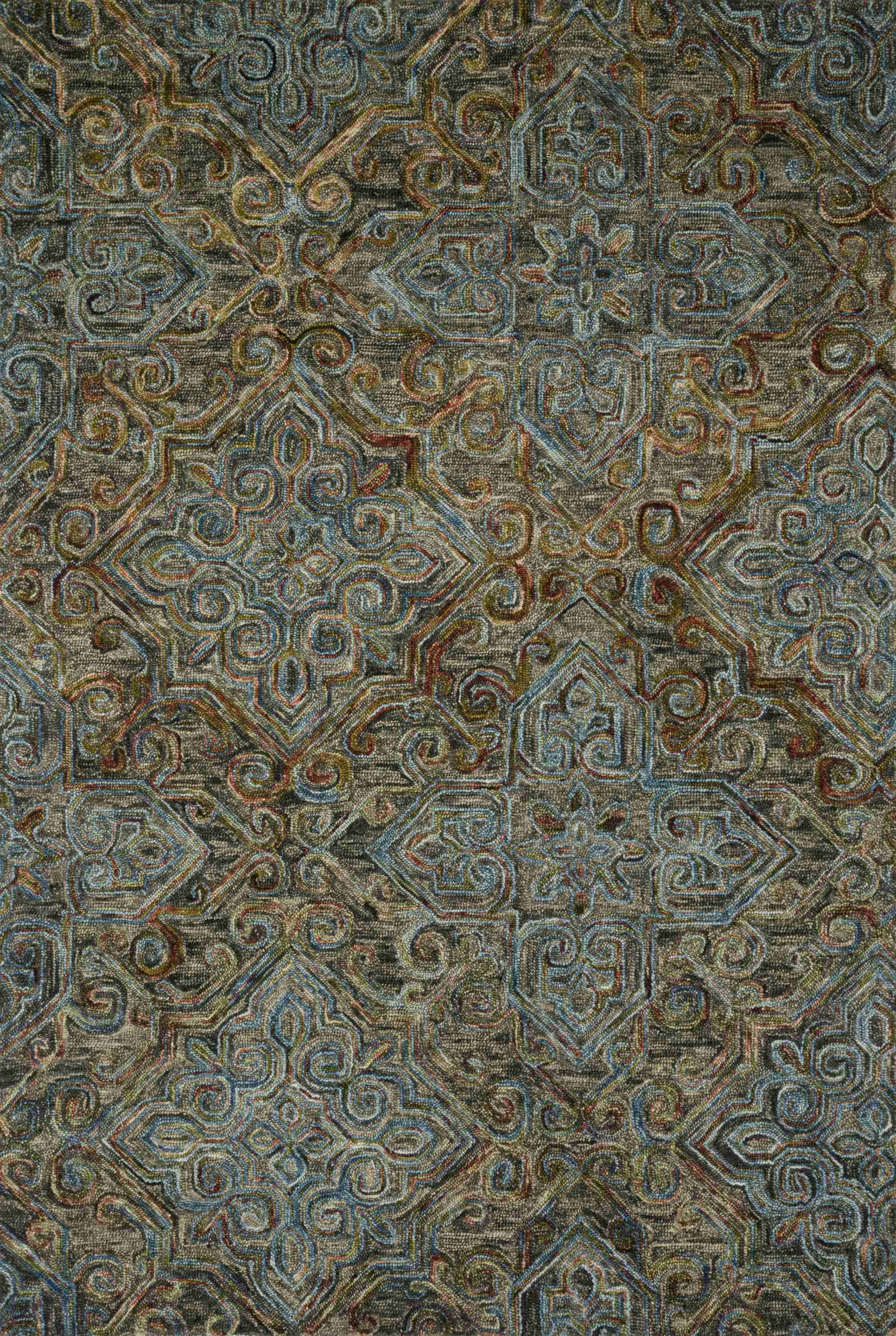 Loloi | Victoria Collection | Charcoal / Multi | VK-21 - Image 1