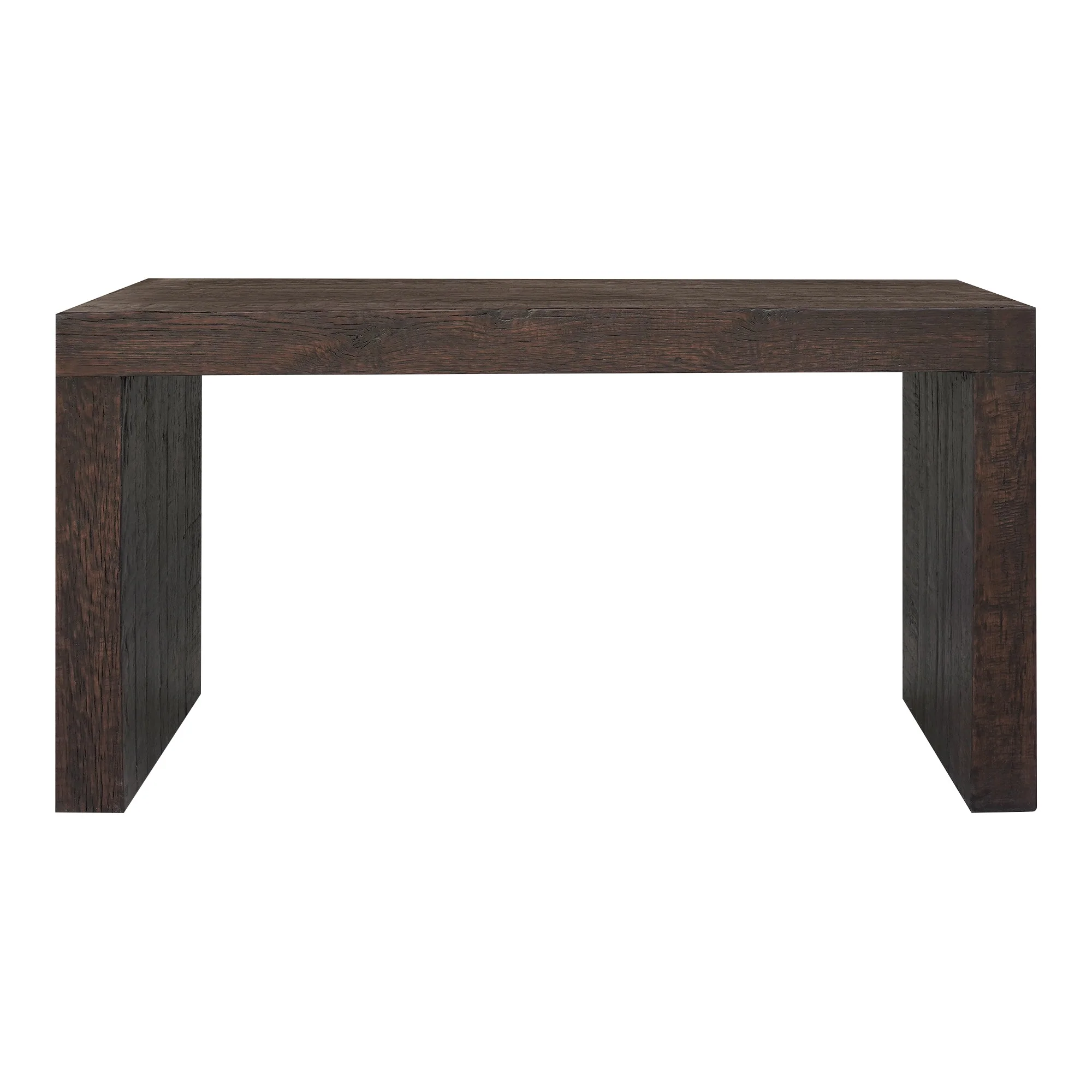 Evander Console Table Rustic Brown - Image 1