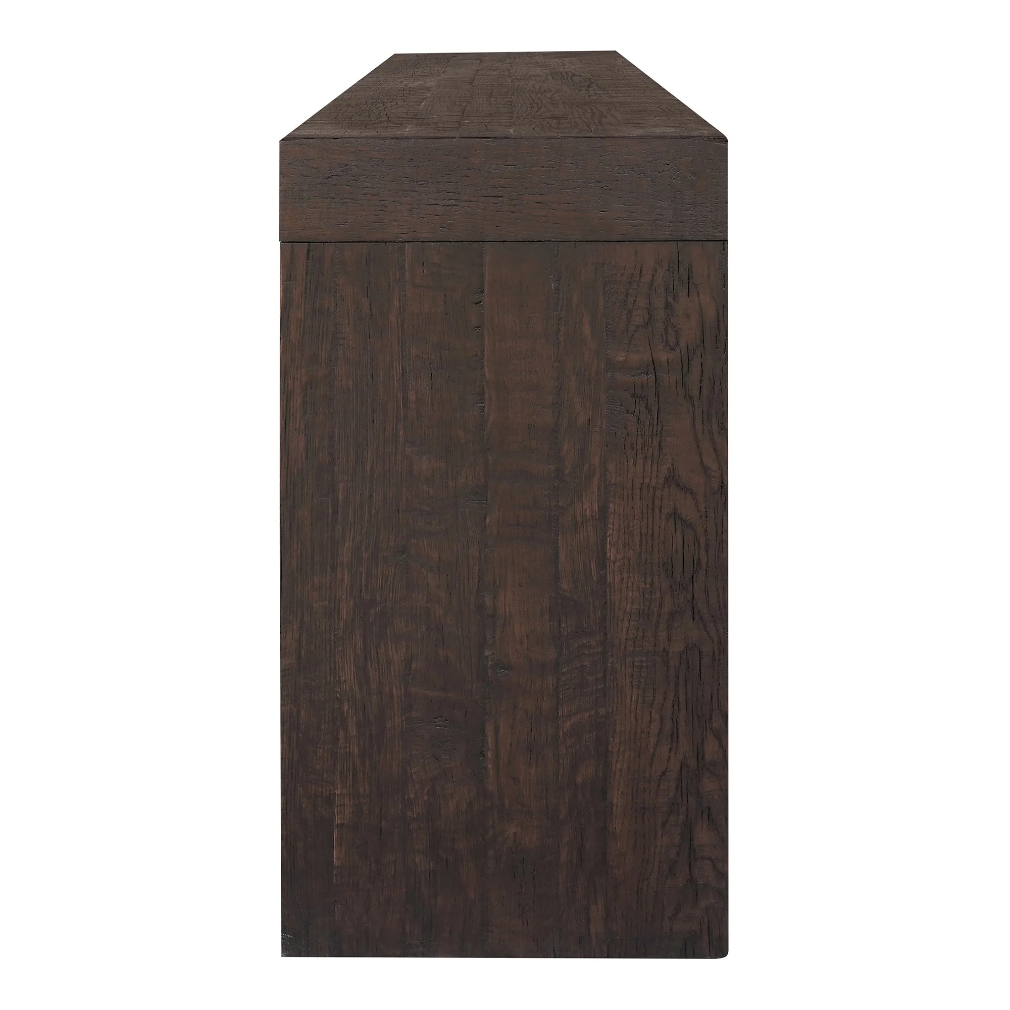 Evander Console Table Rustic Brown - Image 3