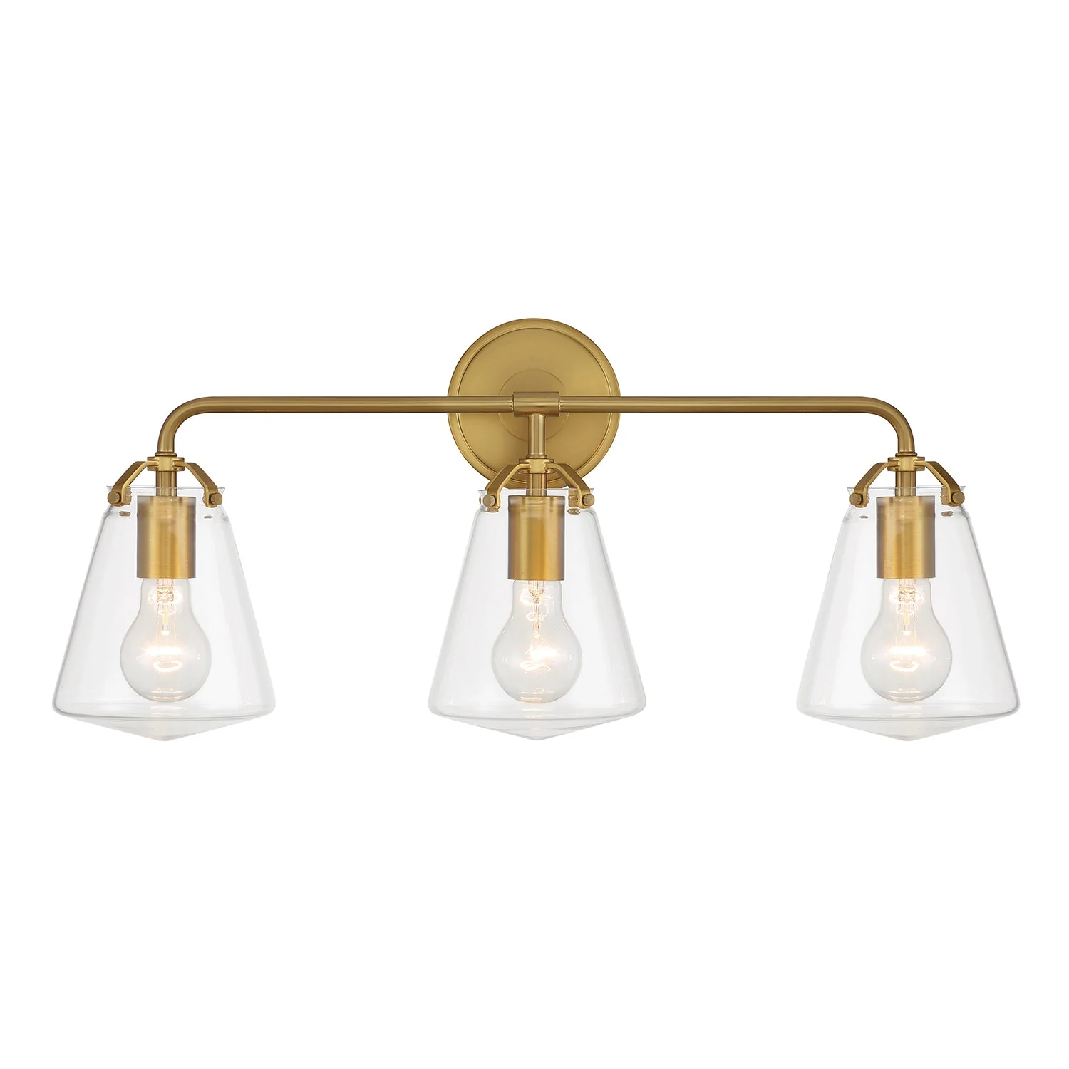 Voss 25” Luxe Gold Bathroom Vanity