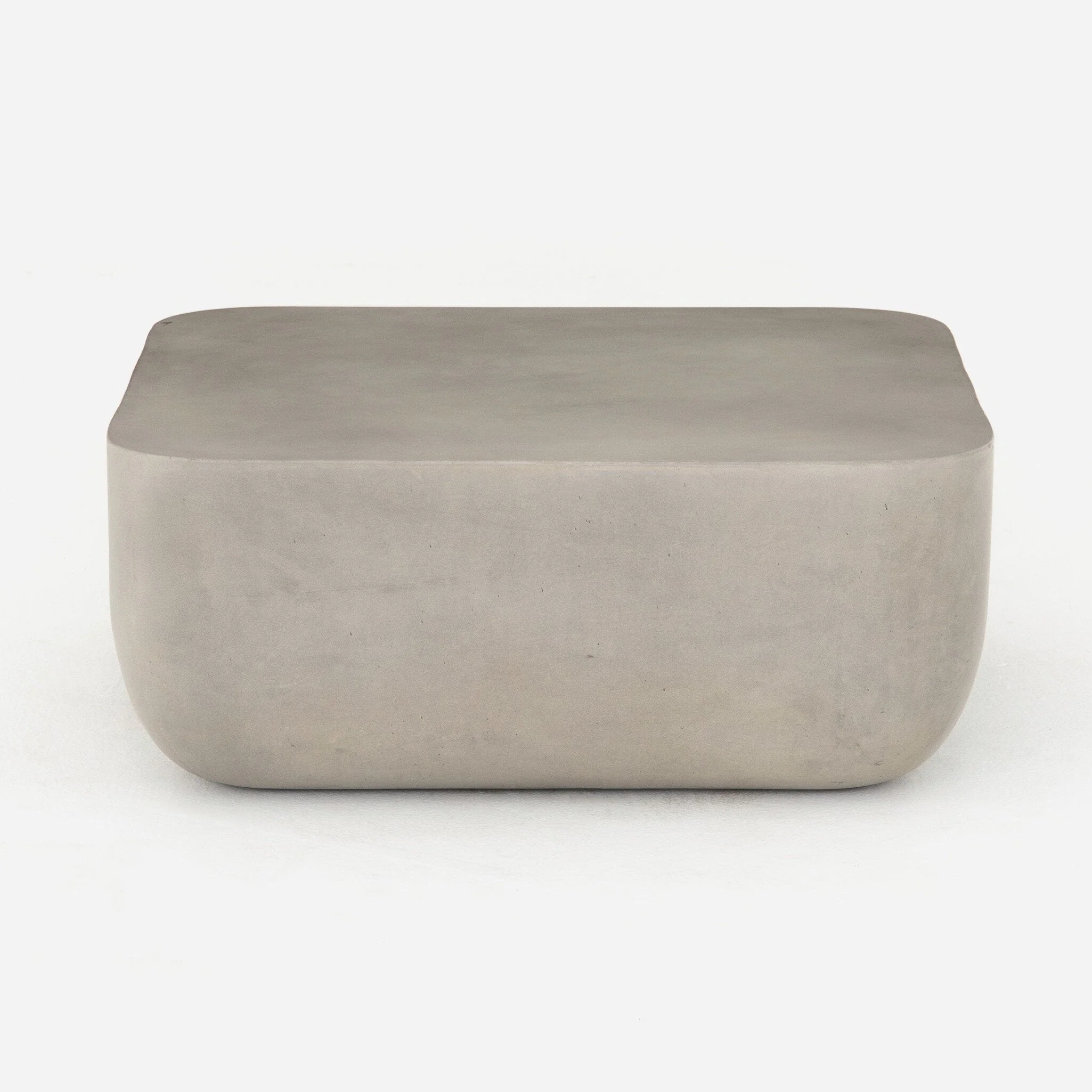 Ivan Square Coffee Table - Grey Concrete - Image 1