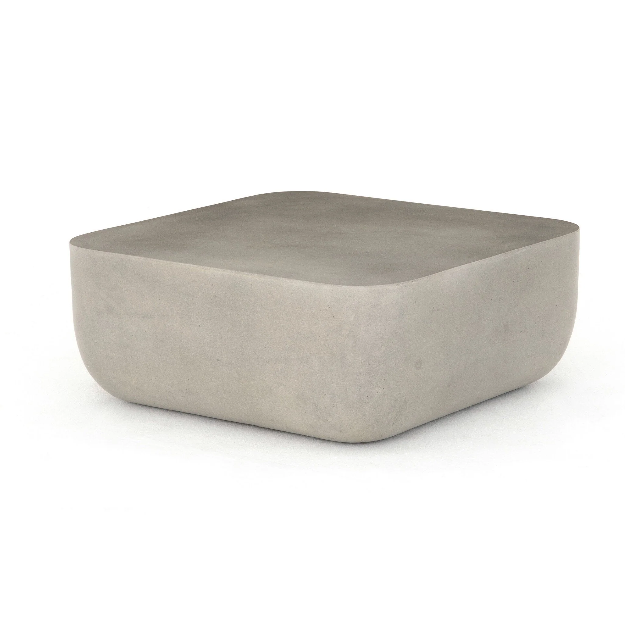 Ivan Square Coffee Table - Grey Concrete - Image 2