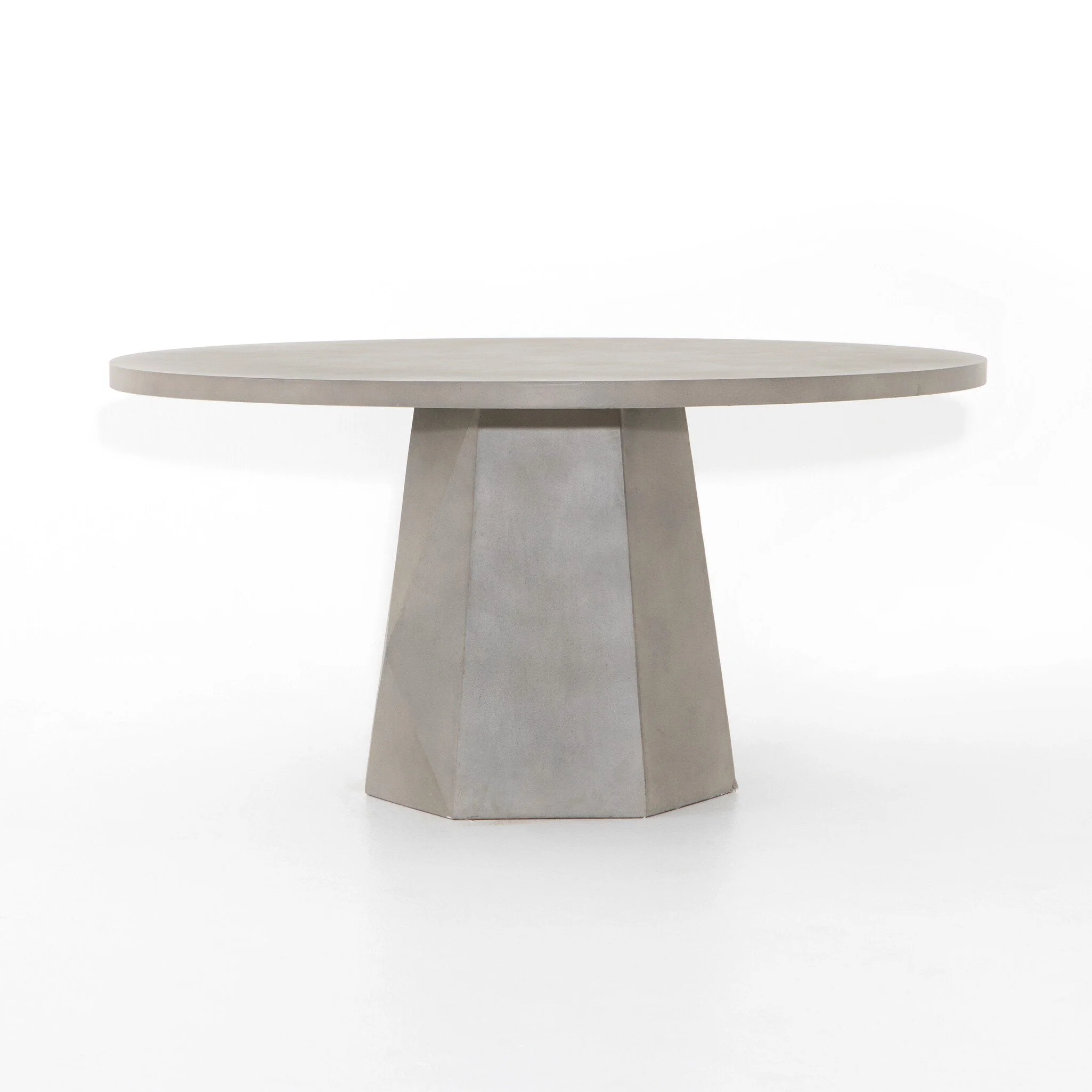 Bowman Outdoor Dining Table - Grey Concrete - Image 1