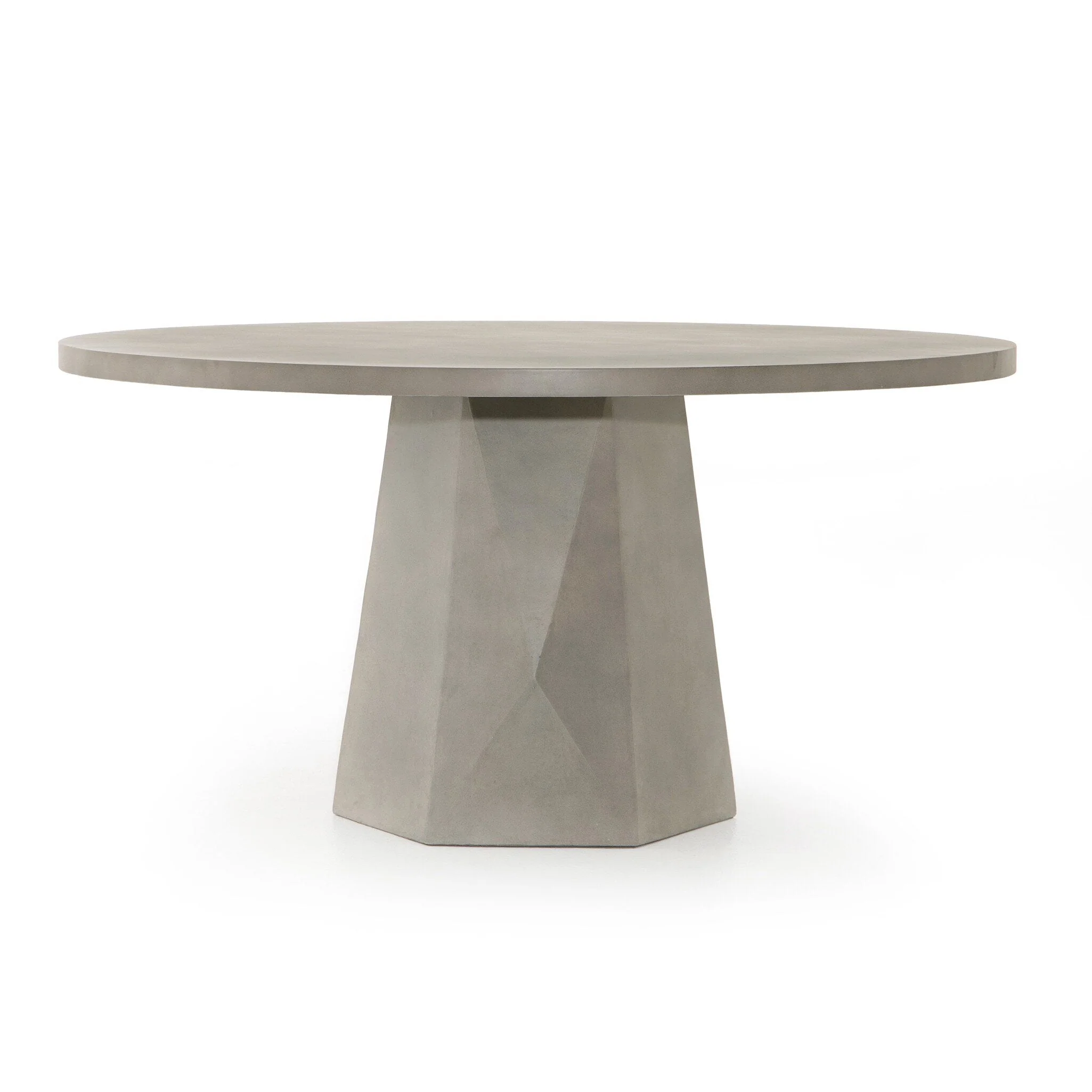Bowman Outdoor Dining Table - Grey Concrete - Image 2