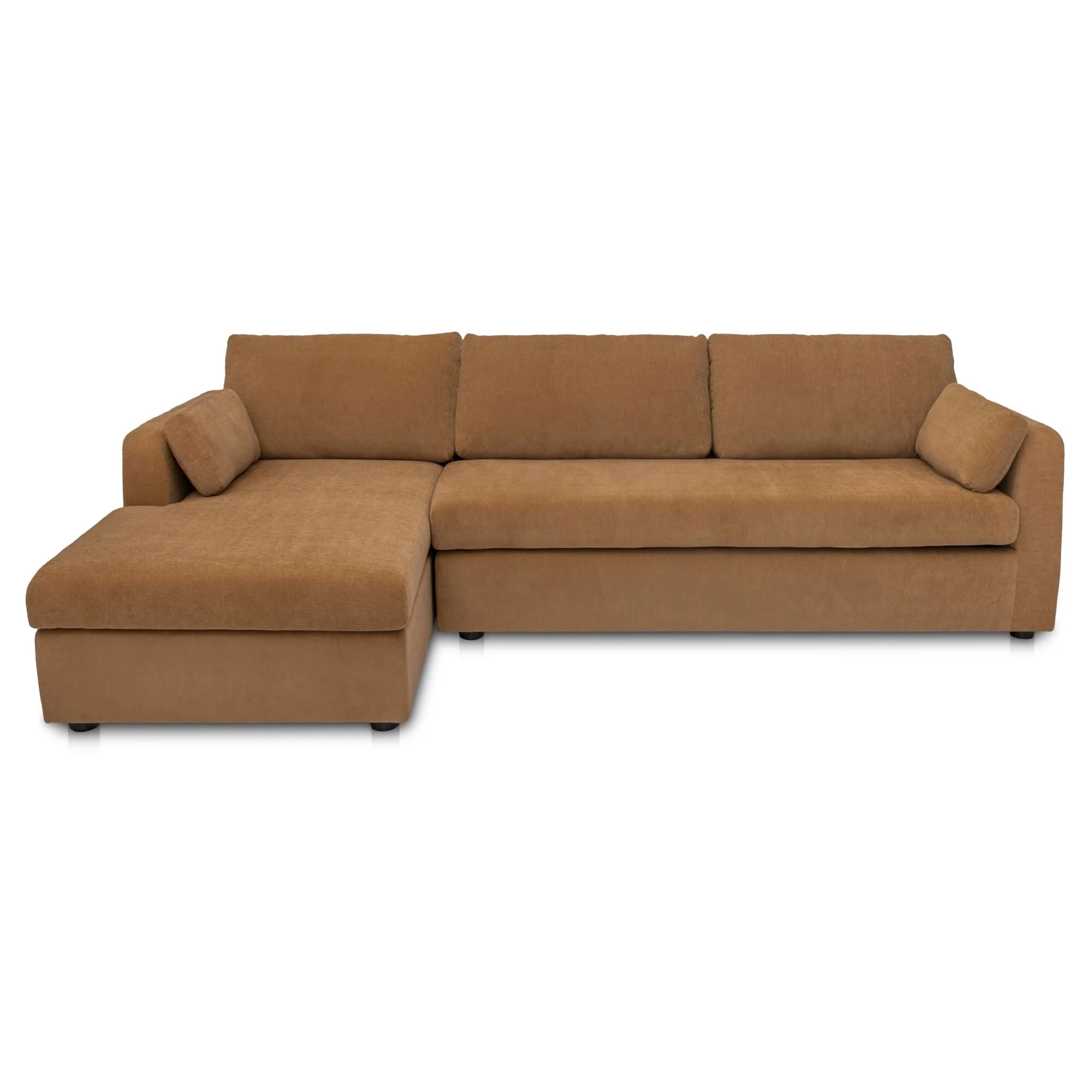 Burrow Sleeper Sectional With Storage Chaise Ginger Left - Image 1