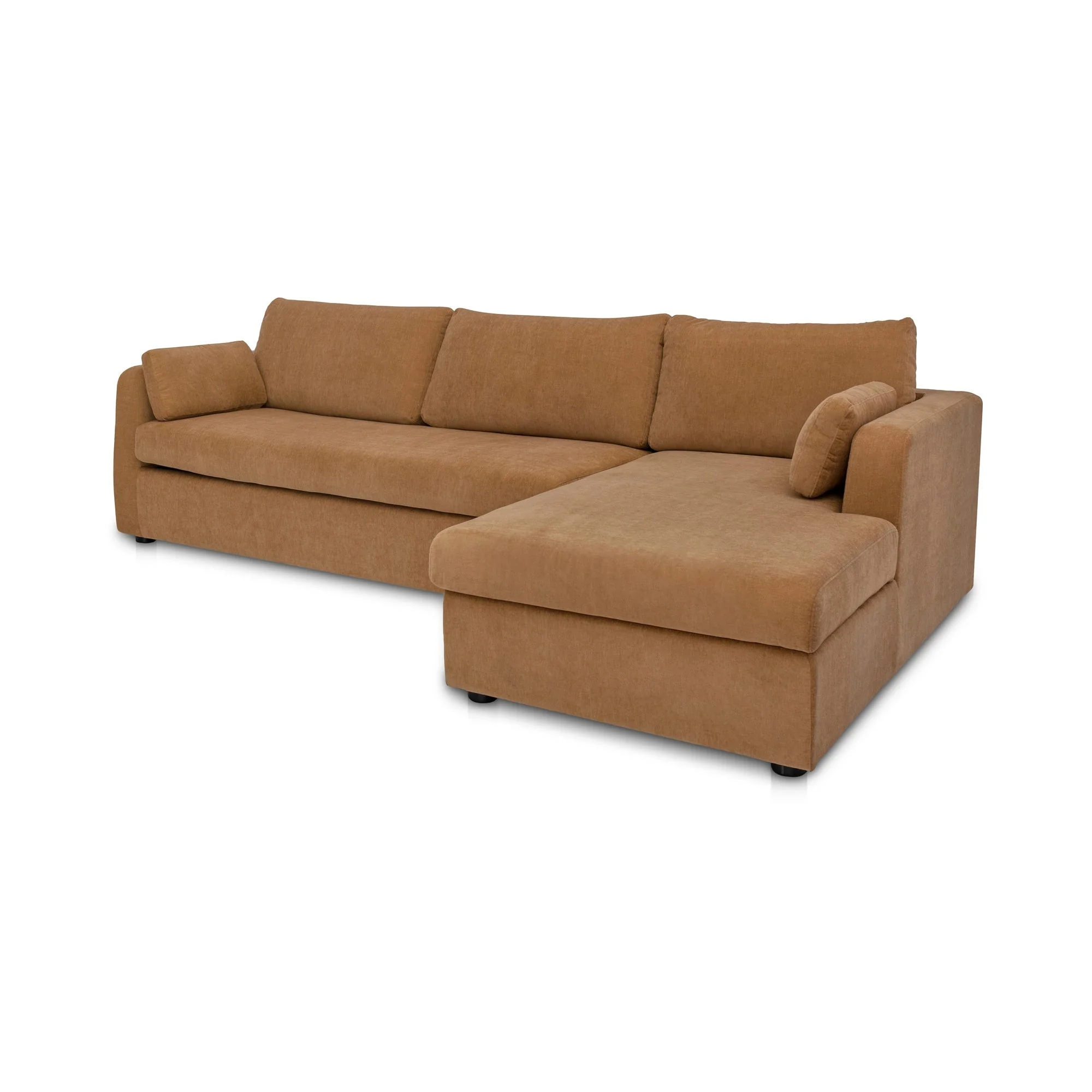 Burrow Sleeper Sectional With Storage Chaise Ginger Right - Image 3