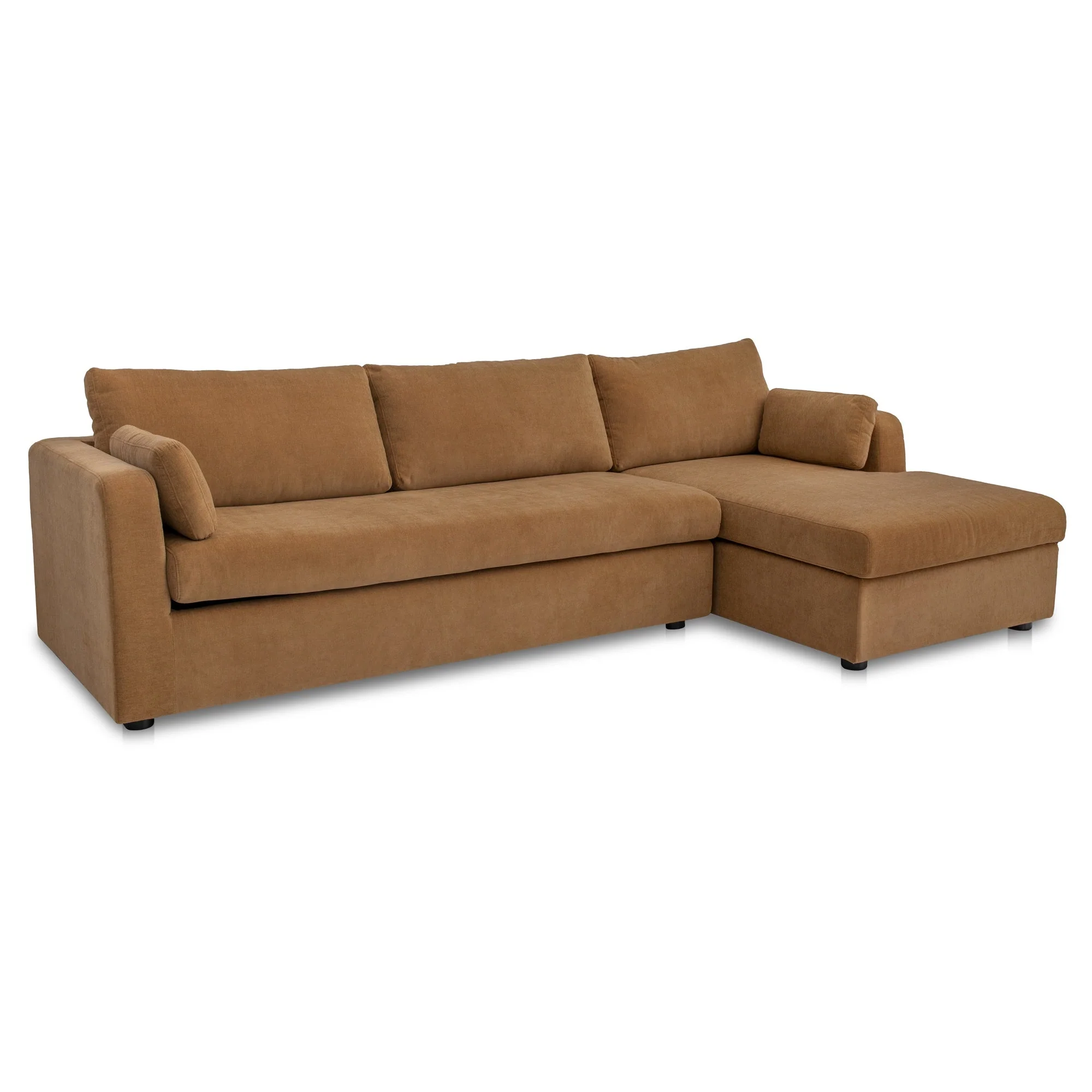 Burrow Sleeper Sectional With Storage Chaise Ginger Right - Image 2