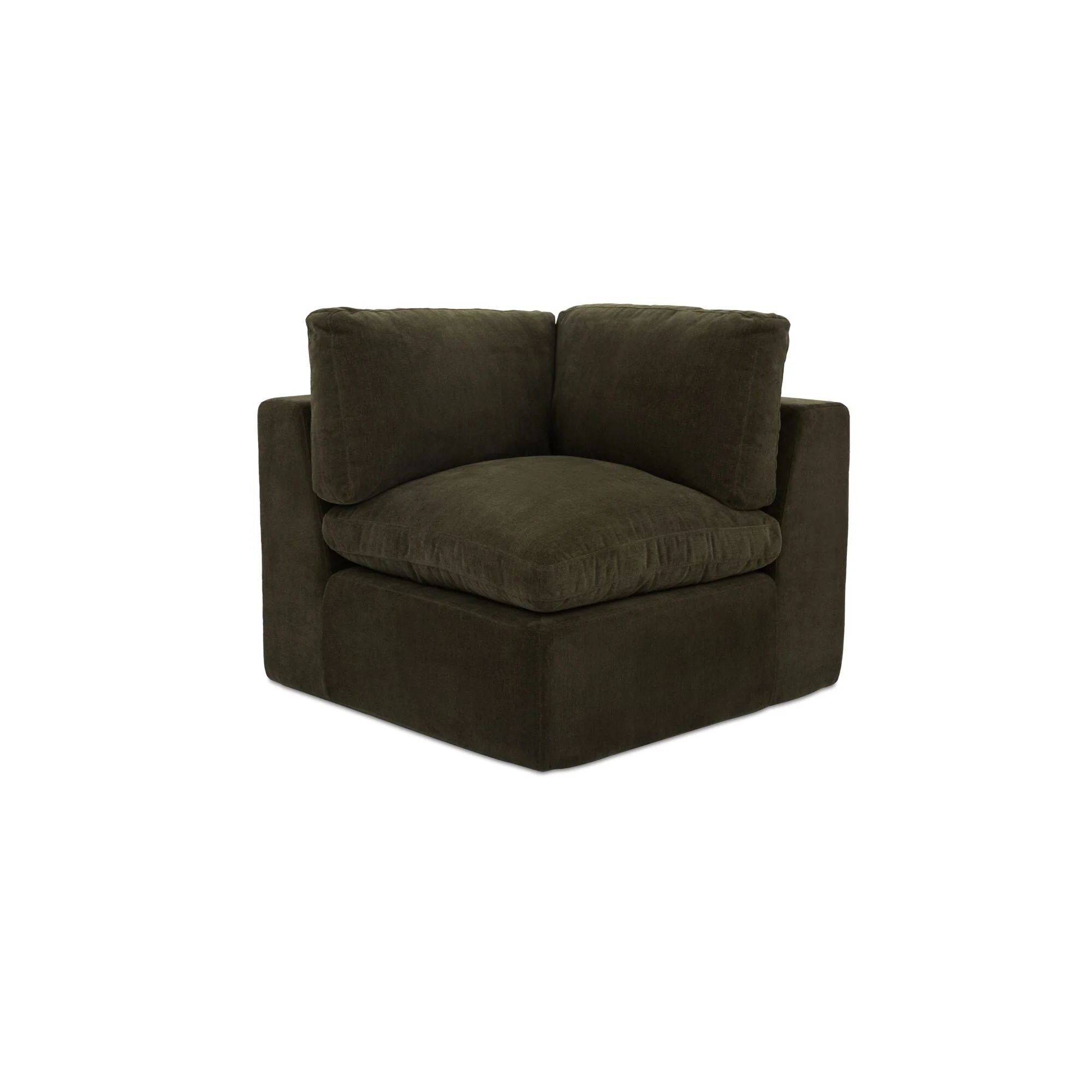 Cates Corner Chair Dark Green - Image 3