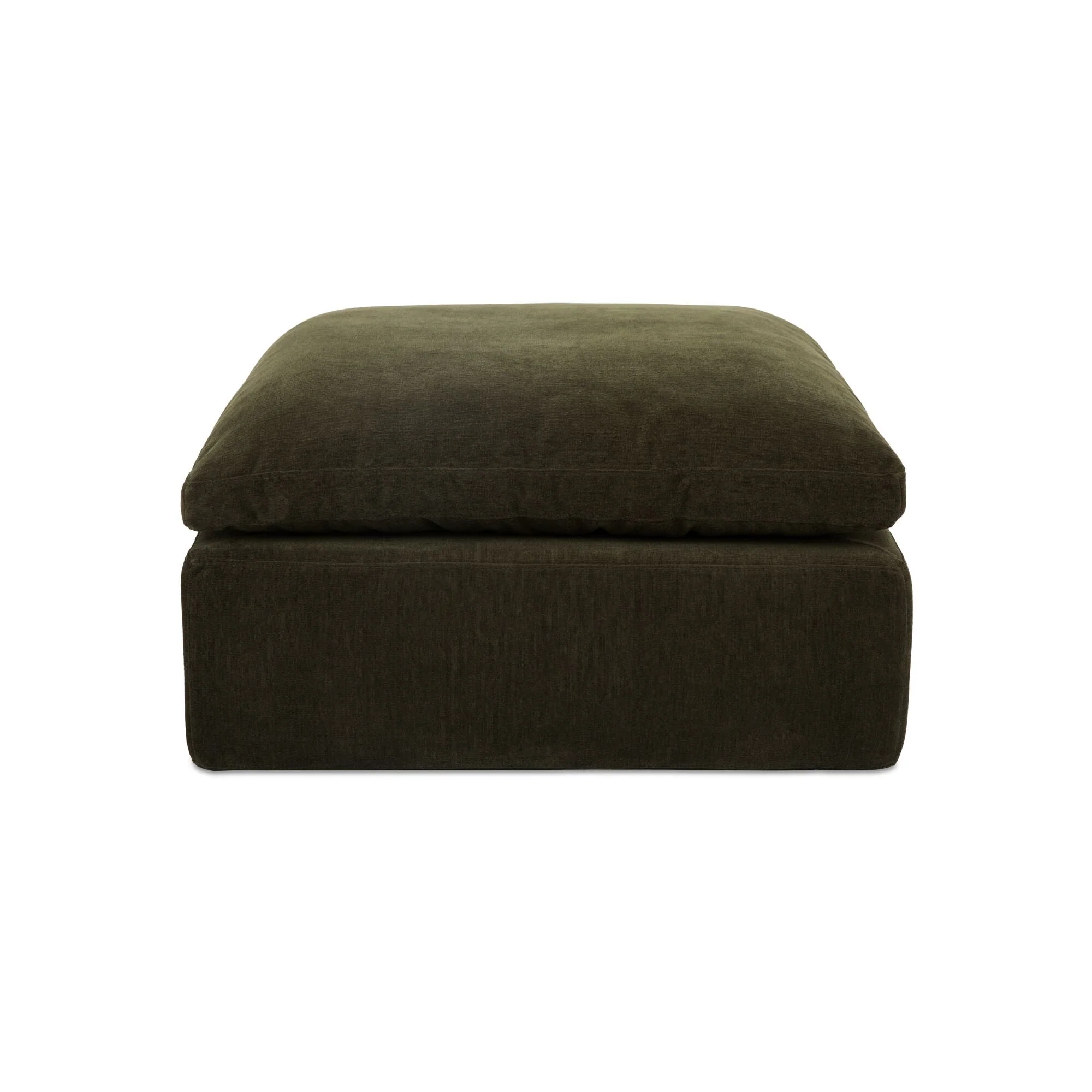Cates Ottoman Dark Green - Image 3