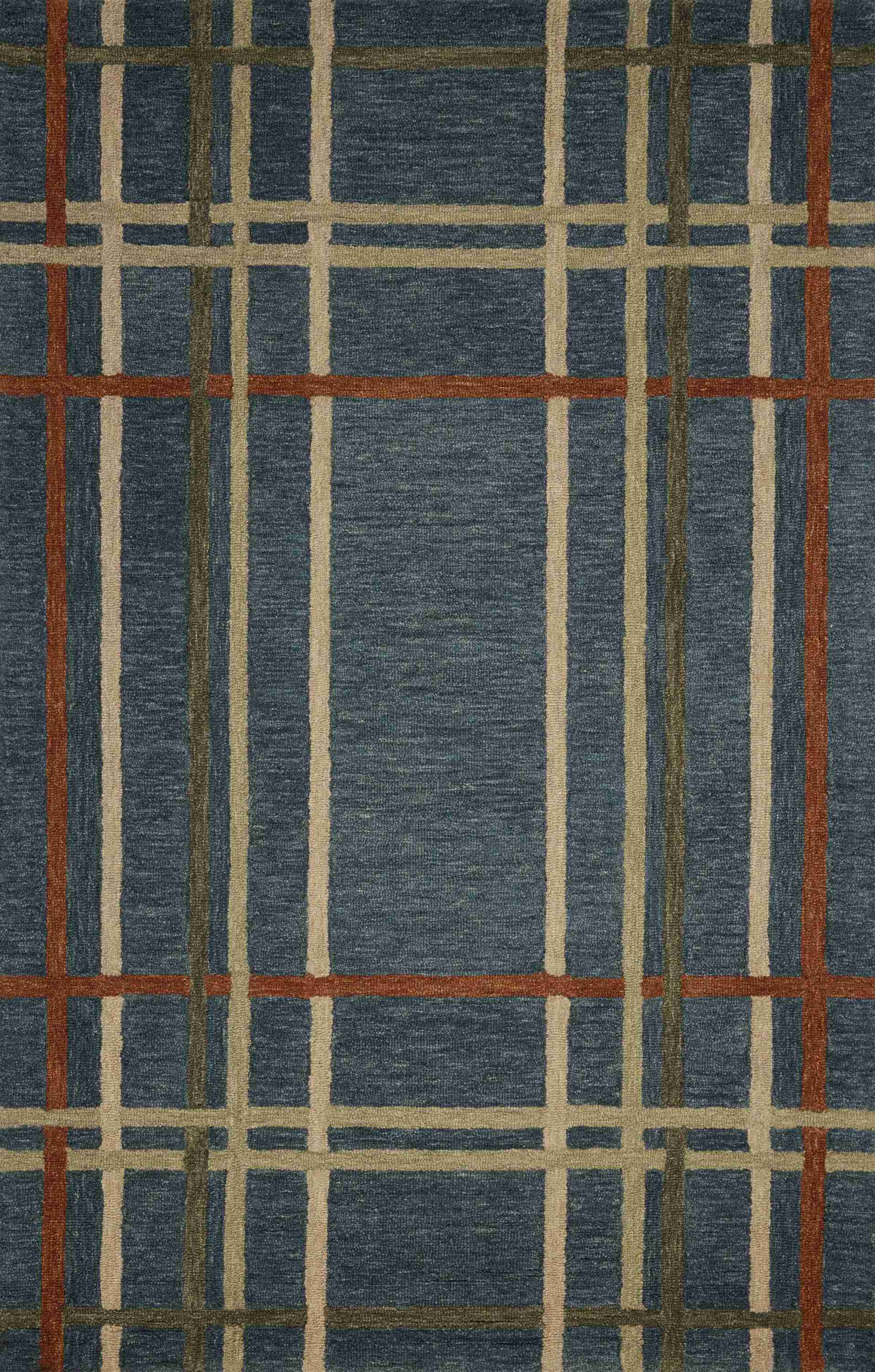 Magnolia Home by Joanna Gaines x Loloi | Waylon Collection | Denim / Multi | WAY-01 - Image 1