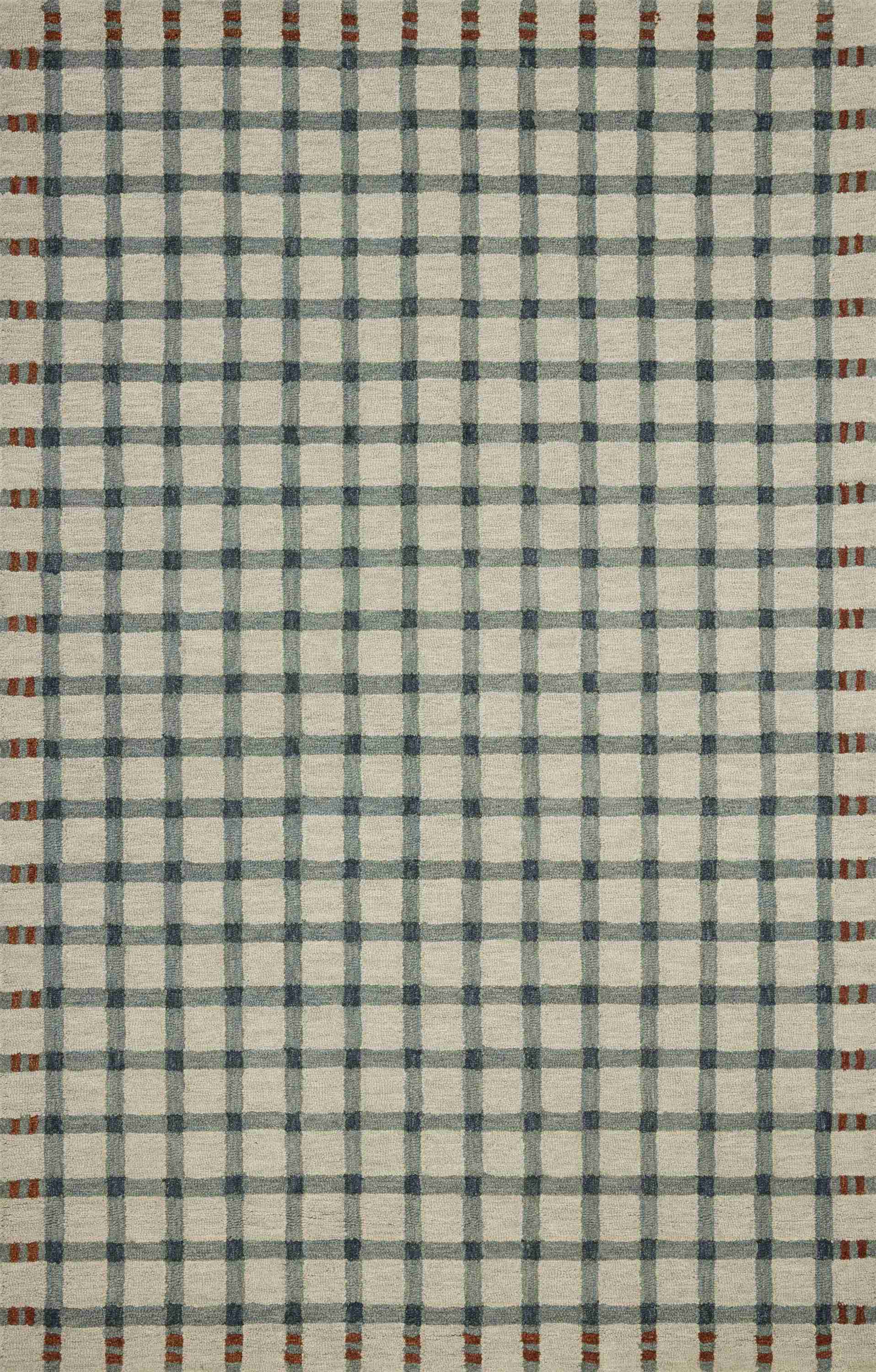 Magnolia Home by Joanna Gaines x Loloi | Waylon Collection | Spa / Brick | WAY-02 - Image 1