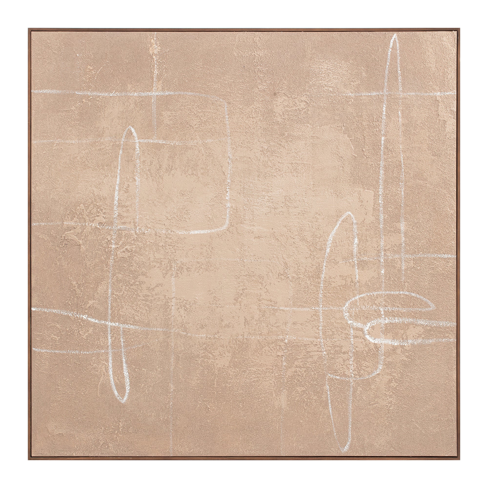 Notion Framed Painting Brown - Image 1