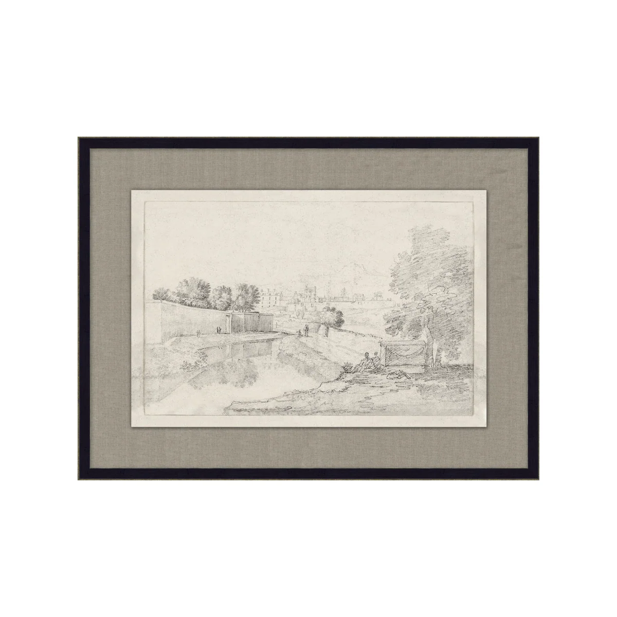 Riverbank Sketch - Image 1