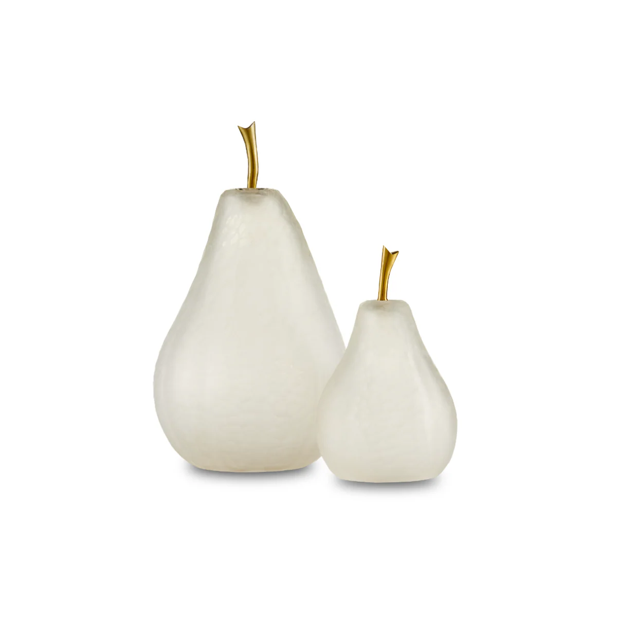 Glass Pears Set