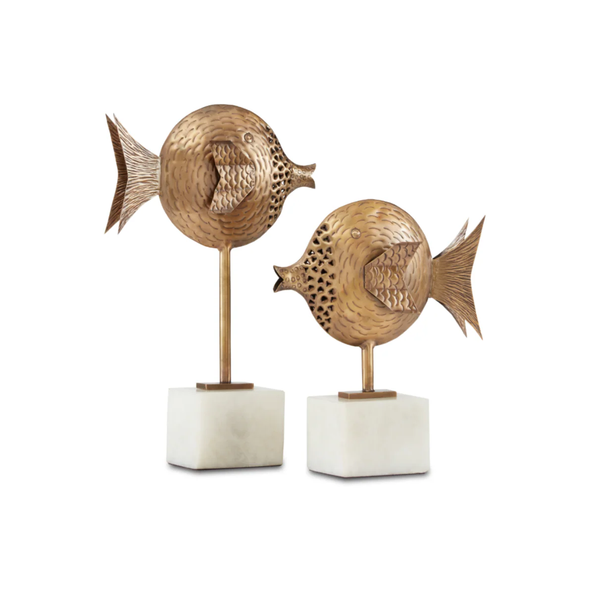 Brass Fishes Set - Image 2