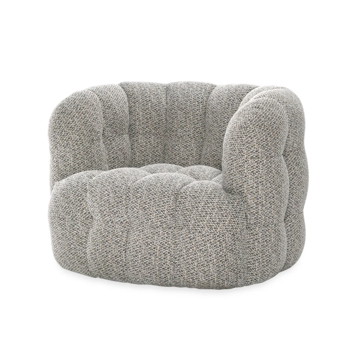 Walter Swivel Accent Chair Heathered Gray