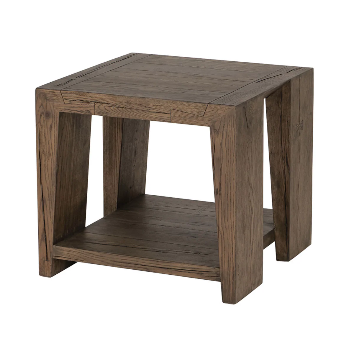Troy Reclaimed Oak 24″ End Table