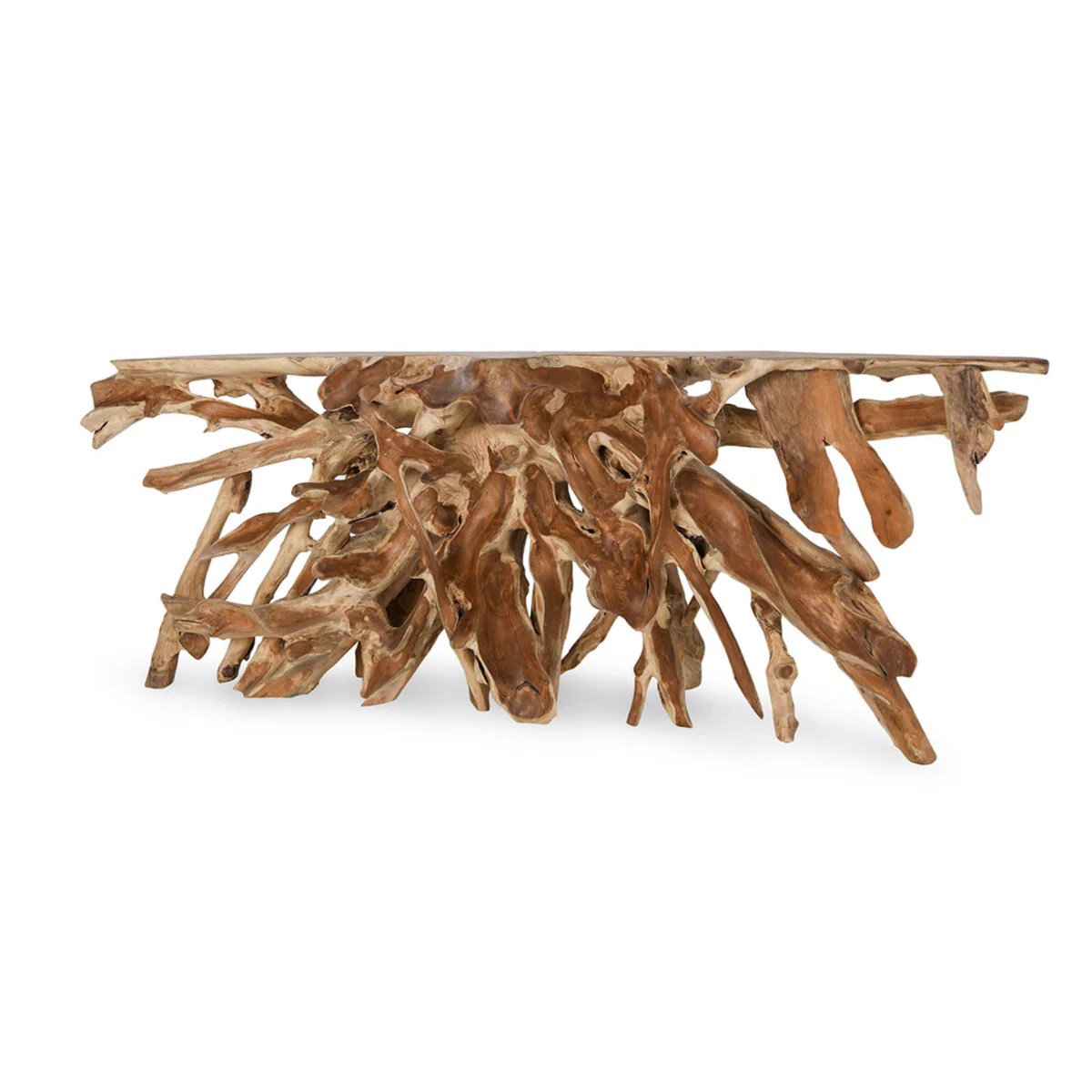 Shia Root 98″ Console Table Natural