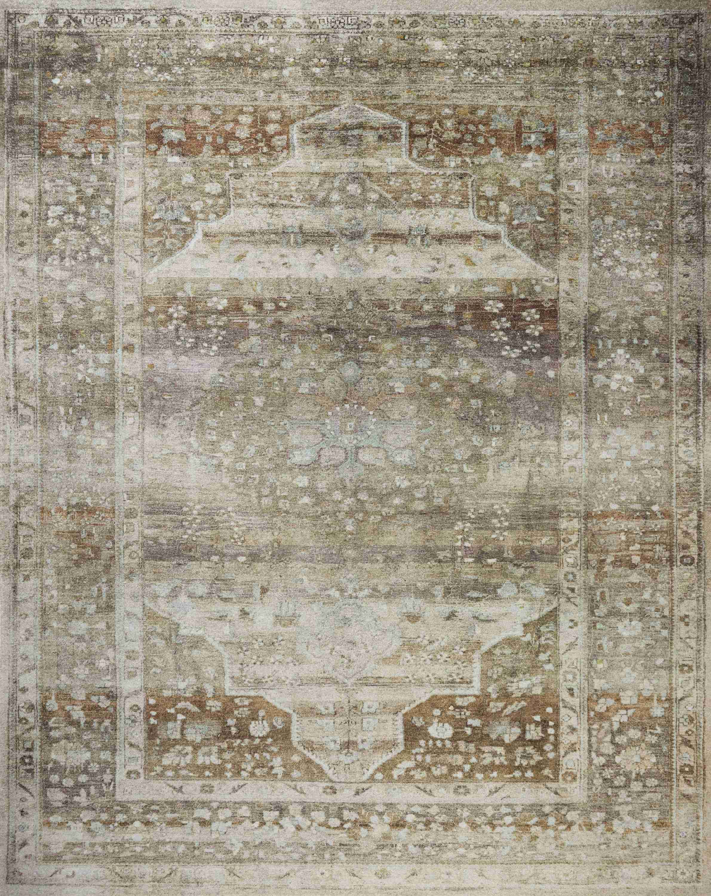 Magnolia Home by Joanna Gaines x Loloi | Wimberly Collection | Earth / Multi | WYM-01 - Image 1