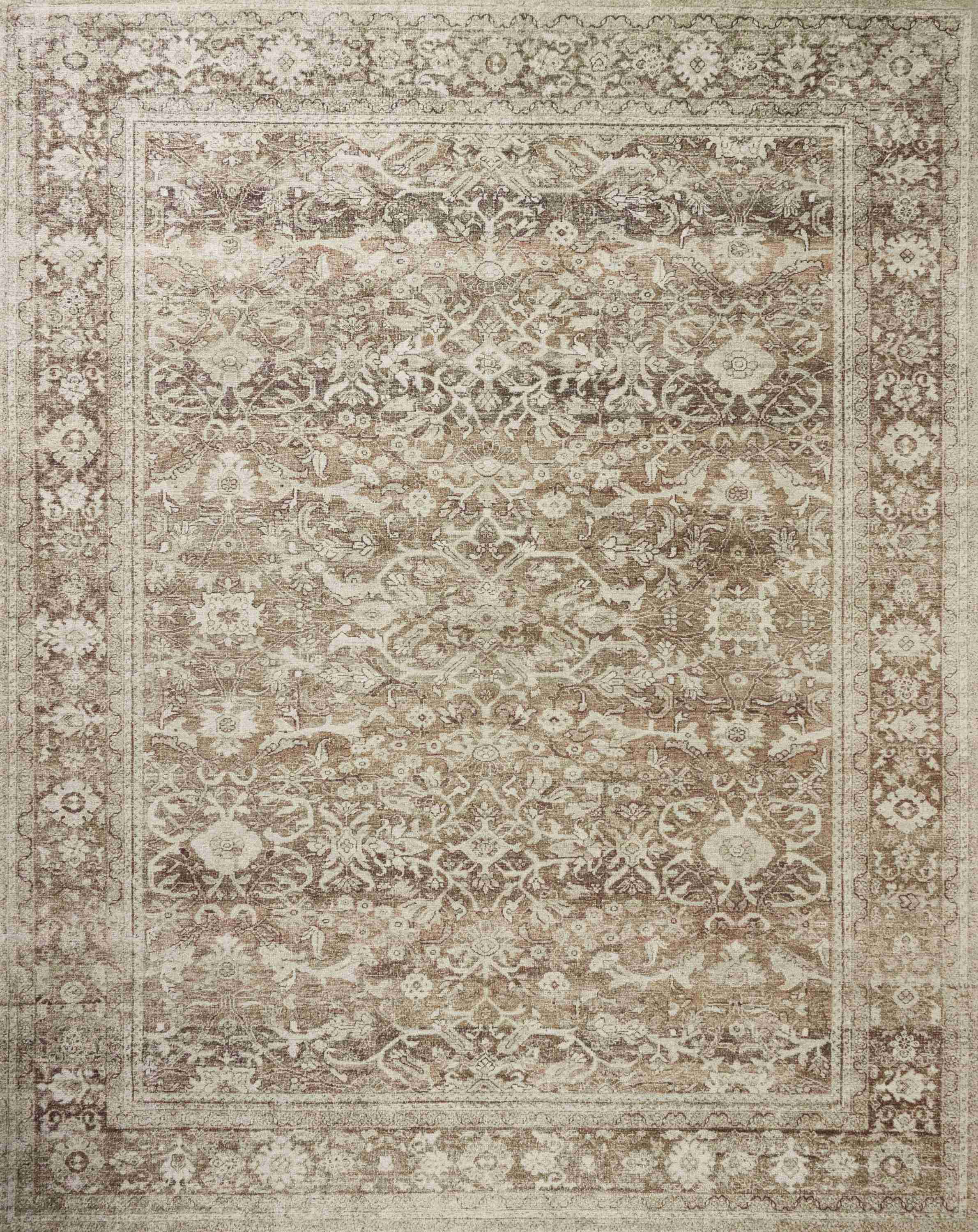Magnolia Home by Joanna Gaines x Loloi | Wimberly Collection | Bark / Ivory | WYM-06 - Image 1
