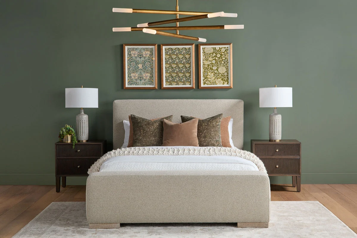 Warren Standard King Bed | LiveSmart Gellar Jute - Image 3