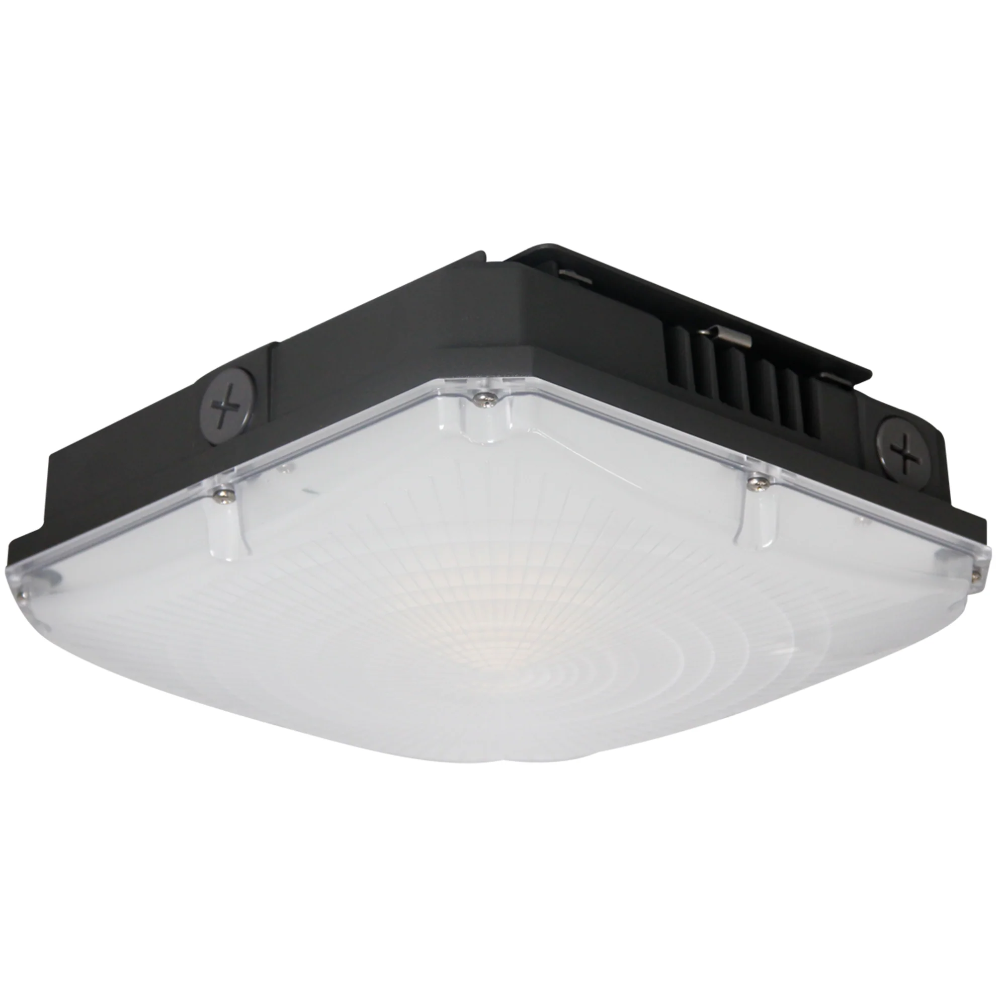 40/60/70W Garage Canopy – Dimmable – 3CCT(3000K/4000K/5000K) – Available in White & Black -ETL & DLC #103/104
