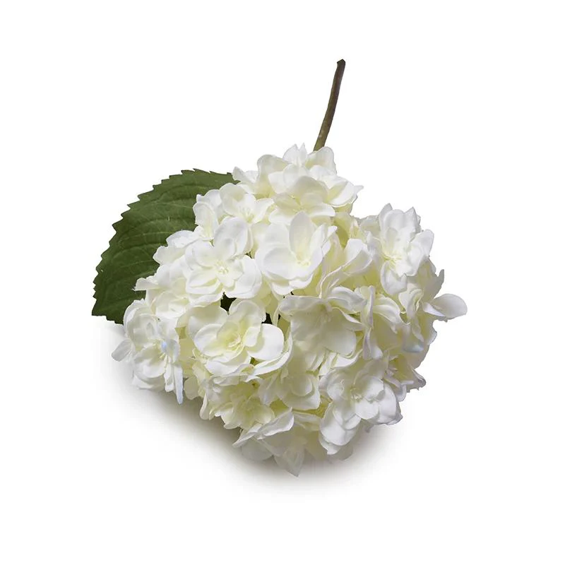 Hydrangea Stem, 19″ L – White