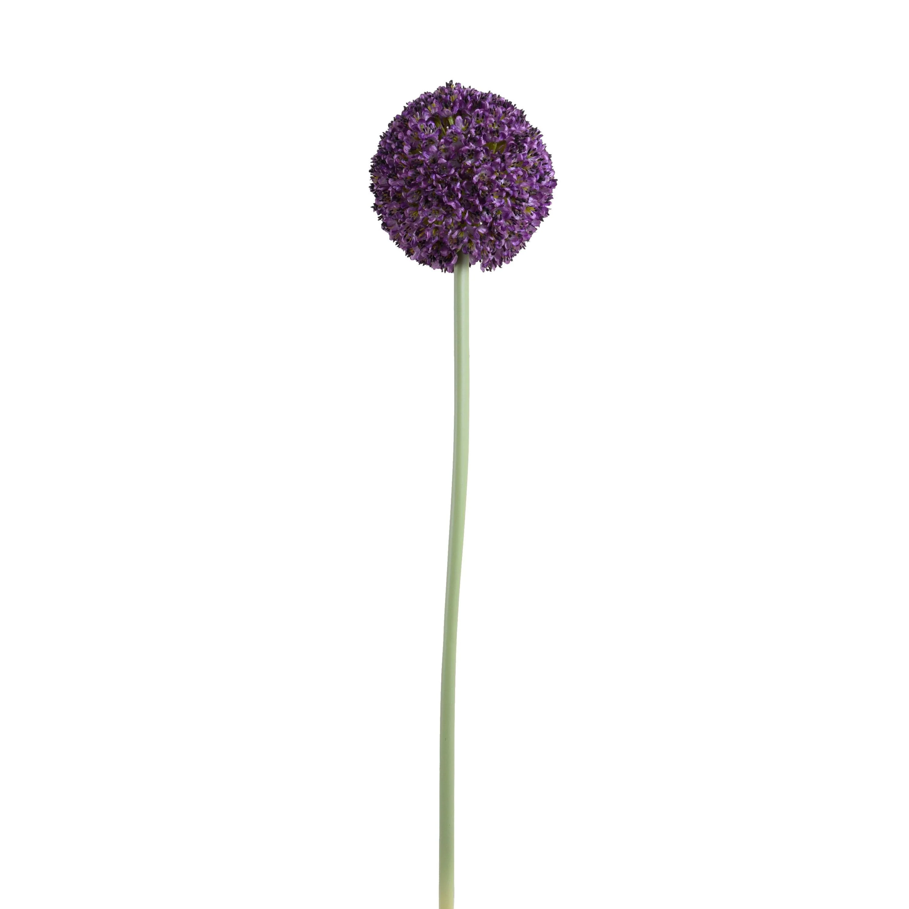 Allium Flower Stem Large 5.5"D Orchid (Purple) - Image 1