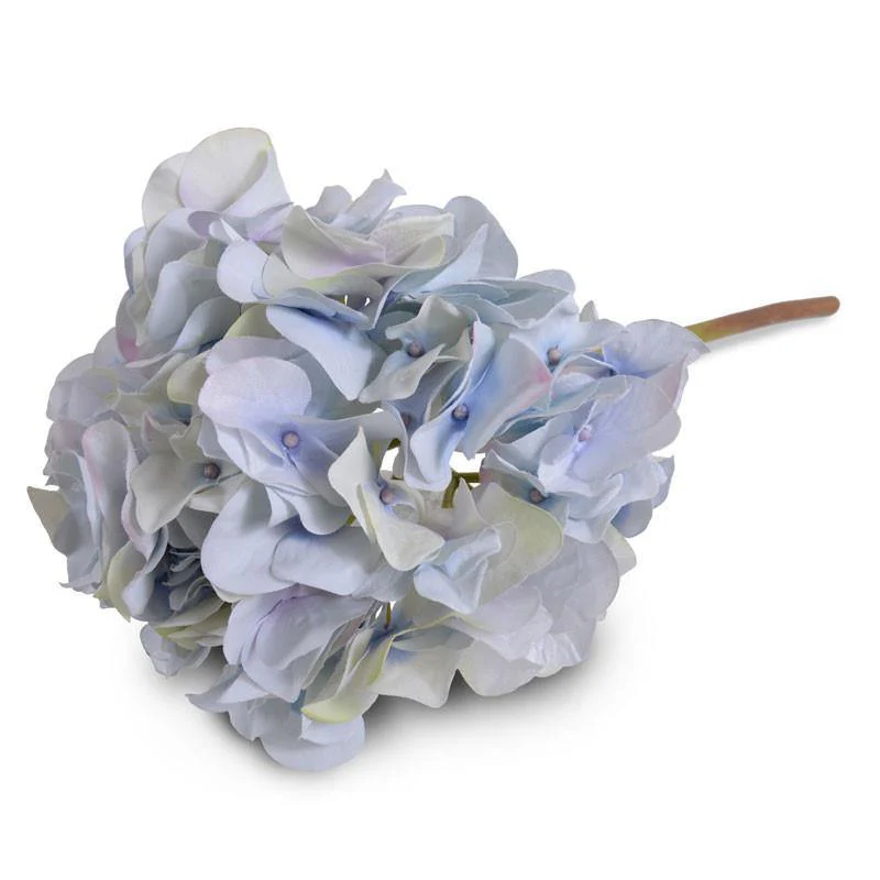 Hydrangea Stem, 19″ L – Light Blue