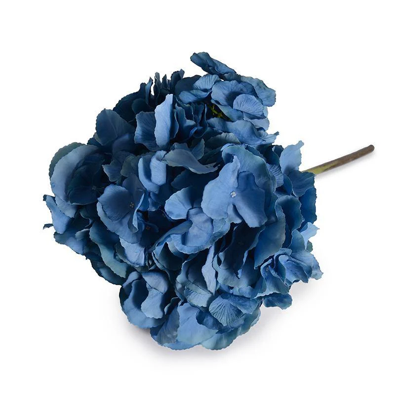Hydrangea Stem, 21" L - Blue - Image 1