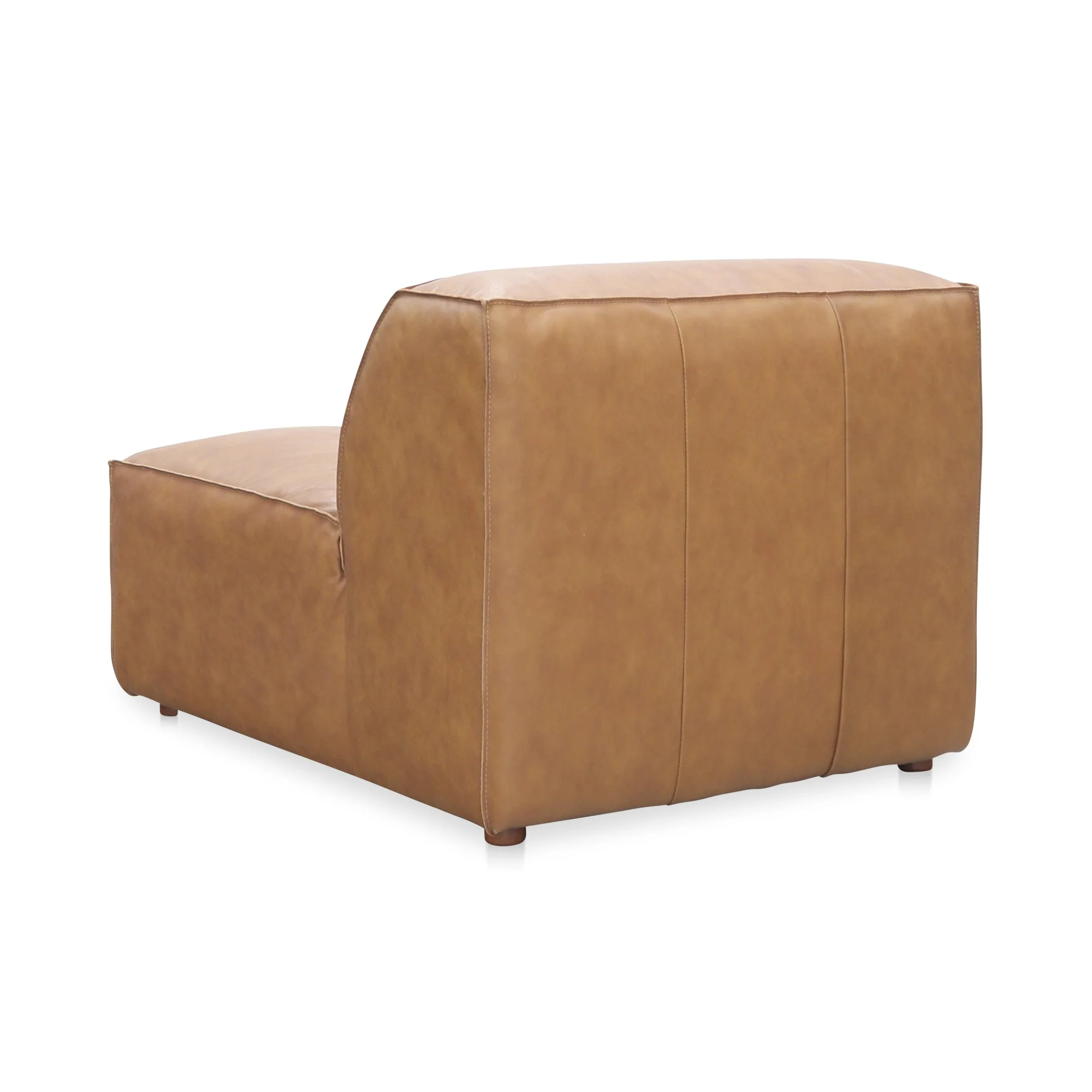 Form Slipper Chair Sonoran Tan Leather - Image 2