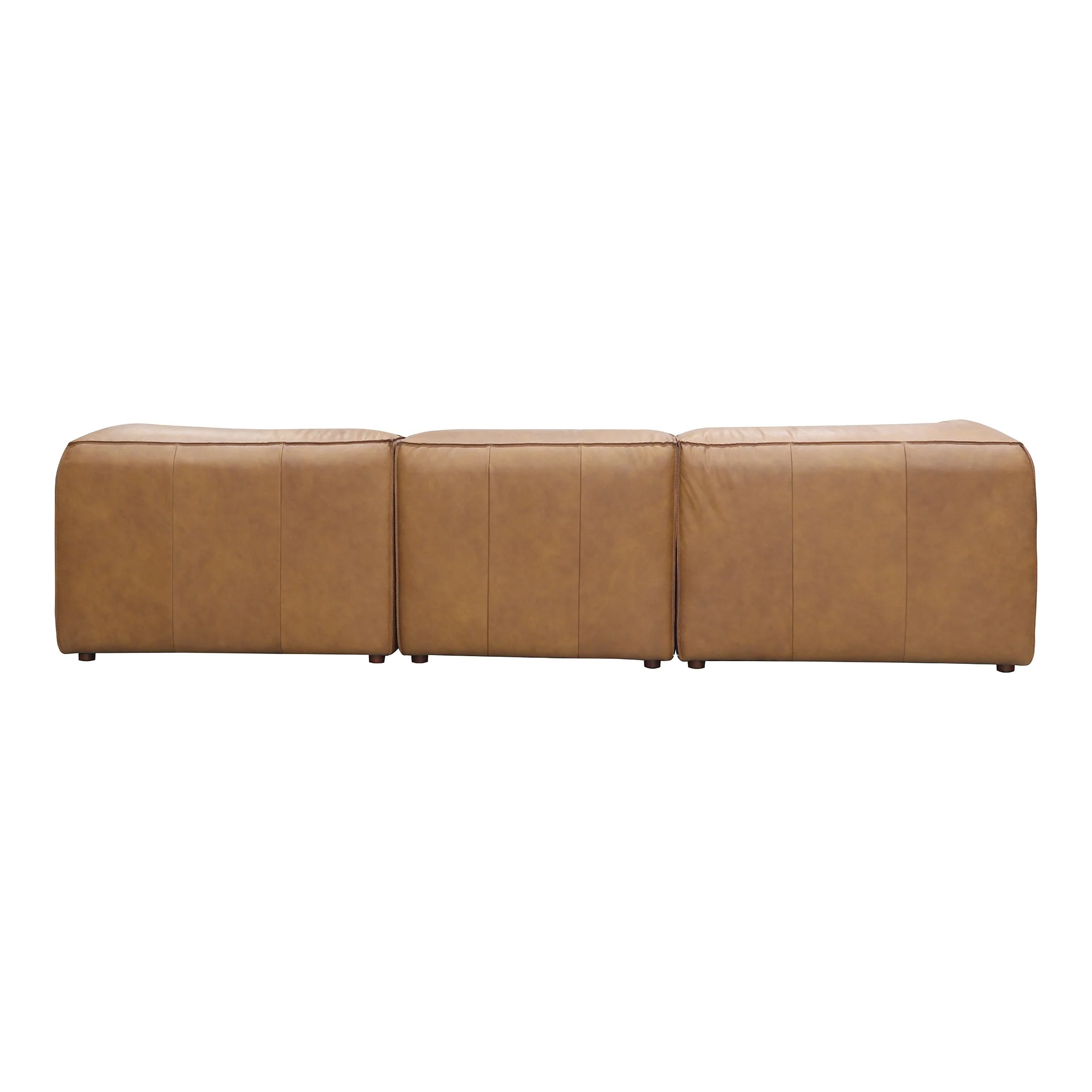 Form Lounge Modular Sectional Sonoran Tan Leather - Image 3