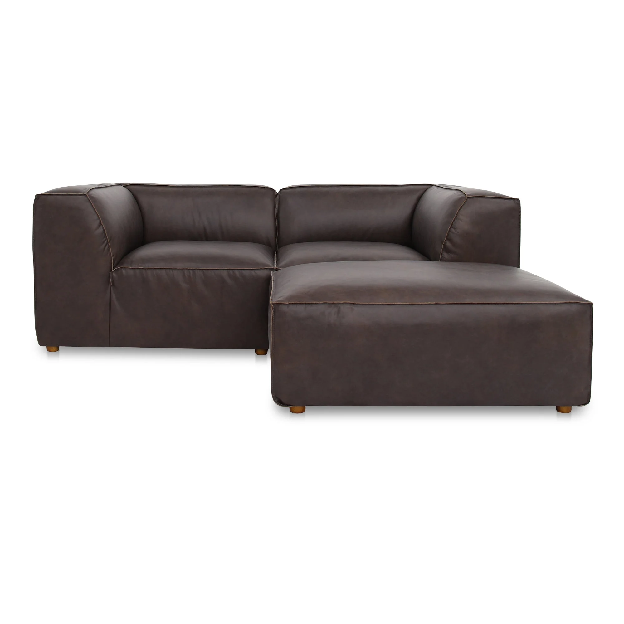 Form Nook Modular Sectional Espresso Brown - Image 1