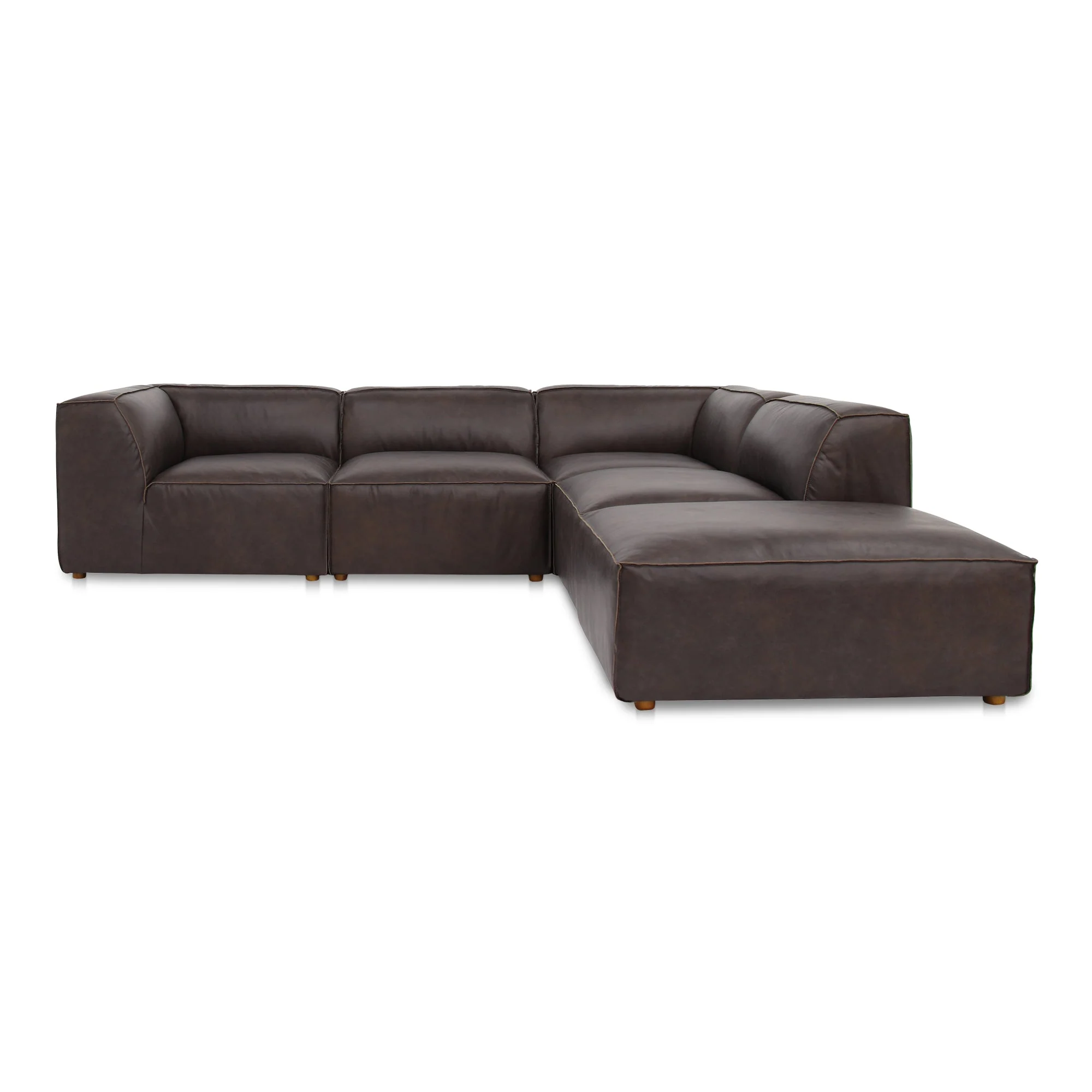 Form Dream Modular Sectional Espresso Brown - Image 1