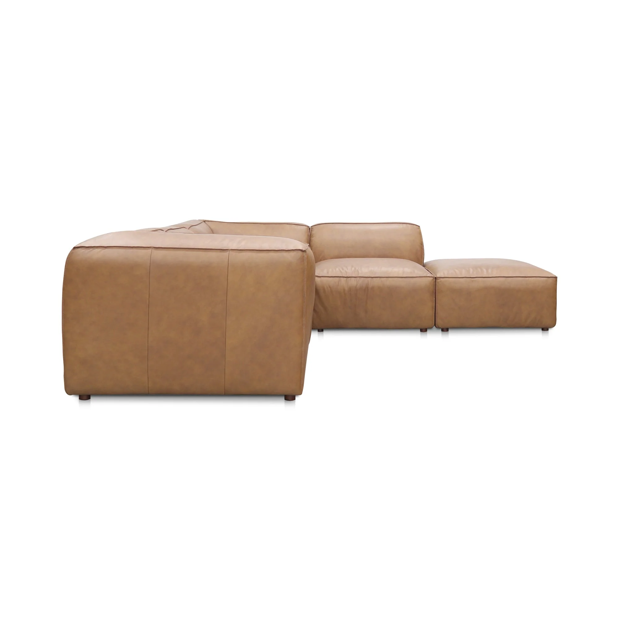 Form Dream Modular Sectional Sonoran Tan Leather - Image 3