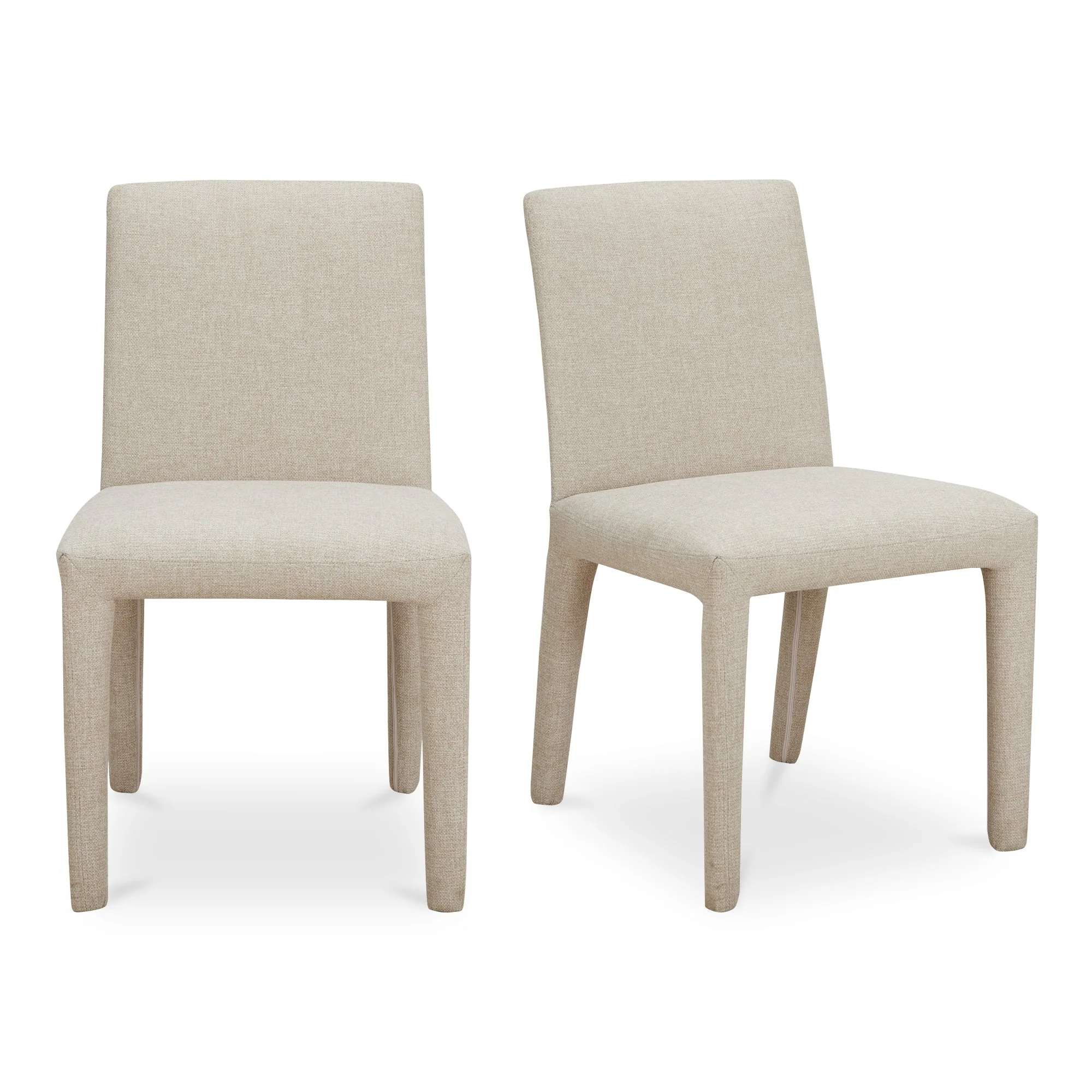 Monte Dining Chair Beige - Set Of Two - Image 1