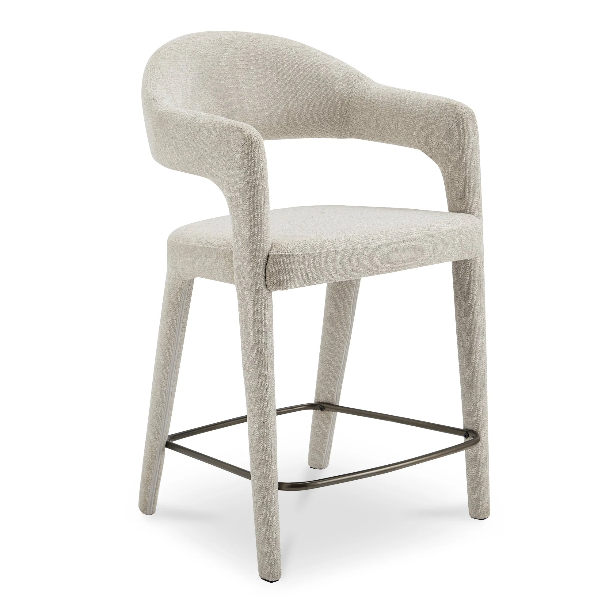 Martens Counter Stool Beige - Image 2