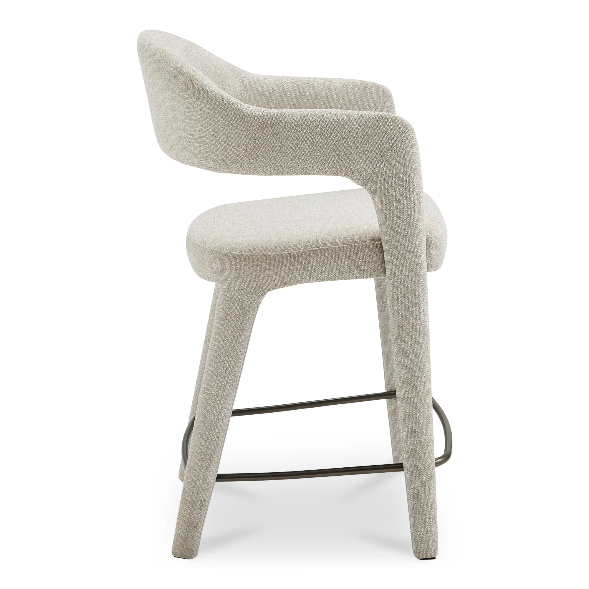 Martens Counter Stool Beige - Image 3