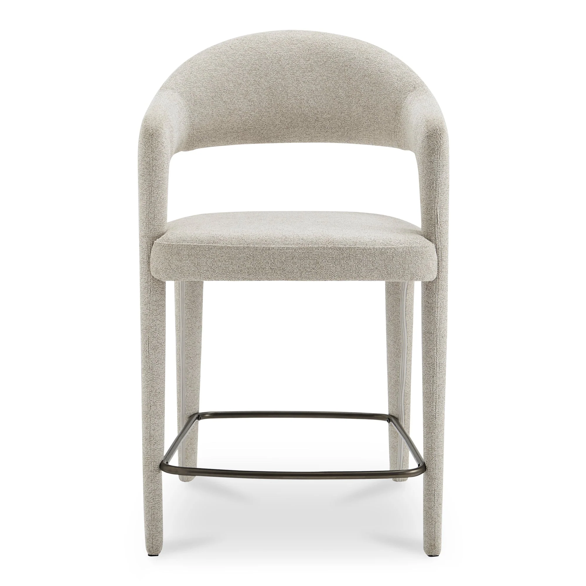 Martens Counter Stool Beige - Image 1
