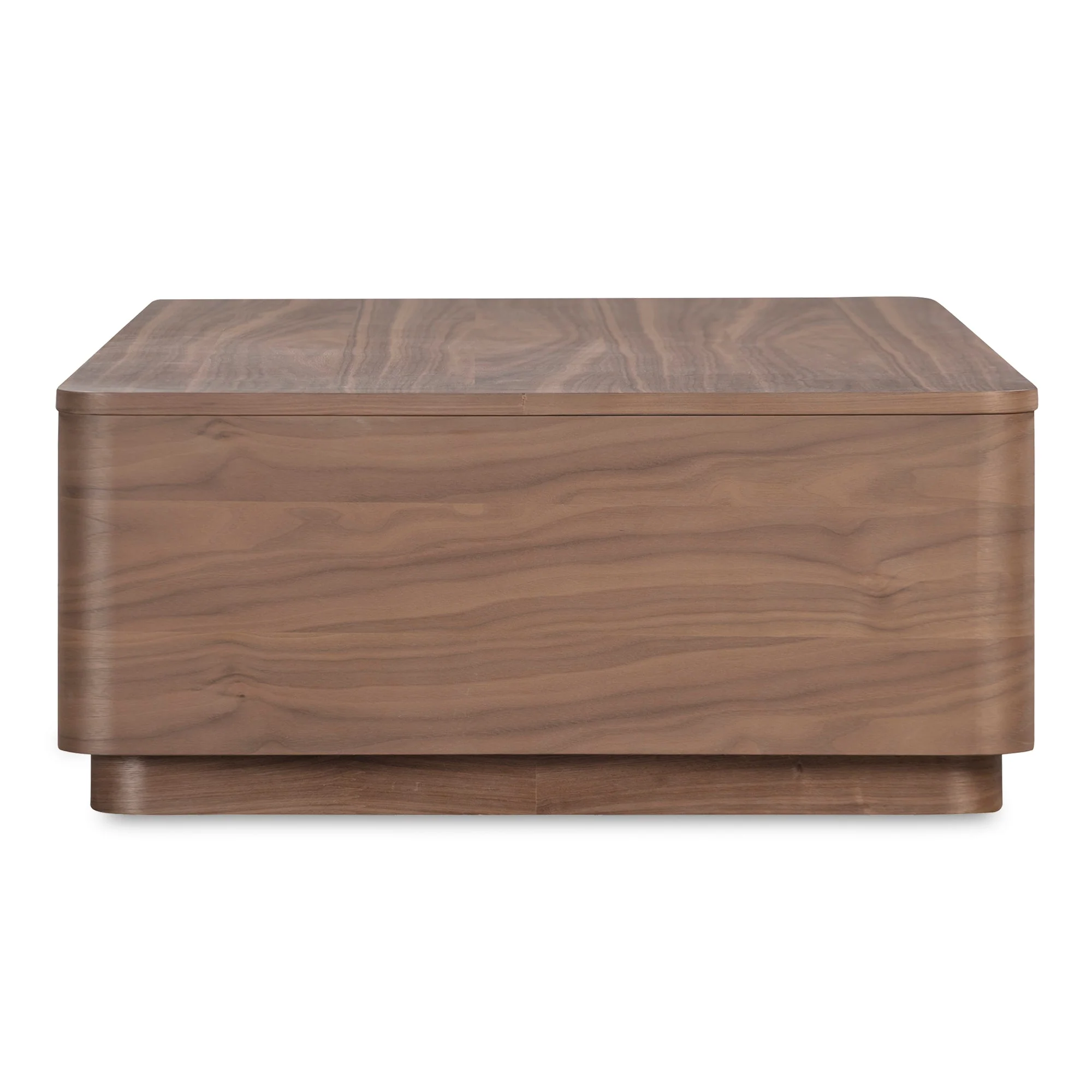 Round Off Coffee Table Walnut Brown - Image 3