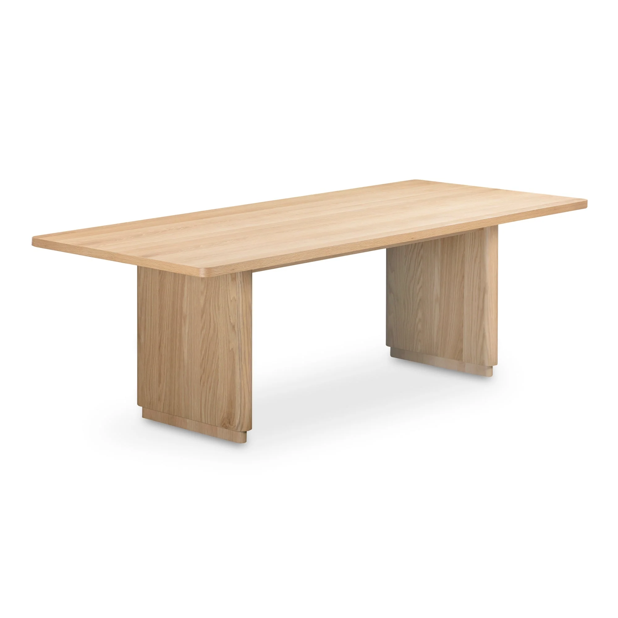 Round Off Small Dining Table Natural Oak - Image 2