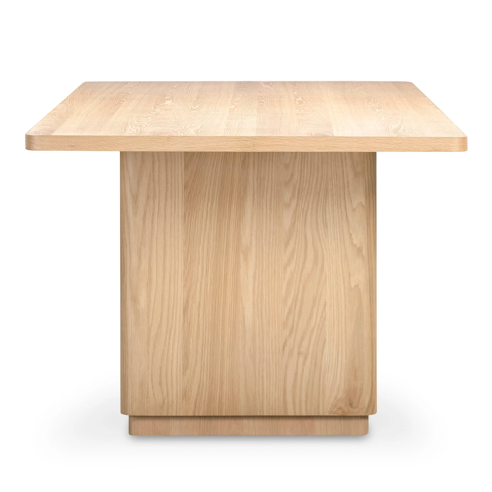 Round Off Small Dining Table Natural Oak - Image 3