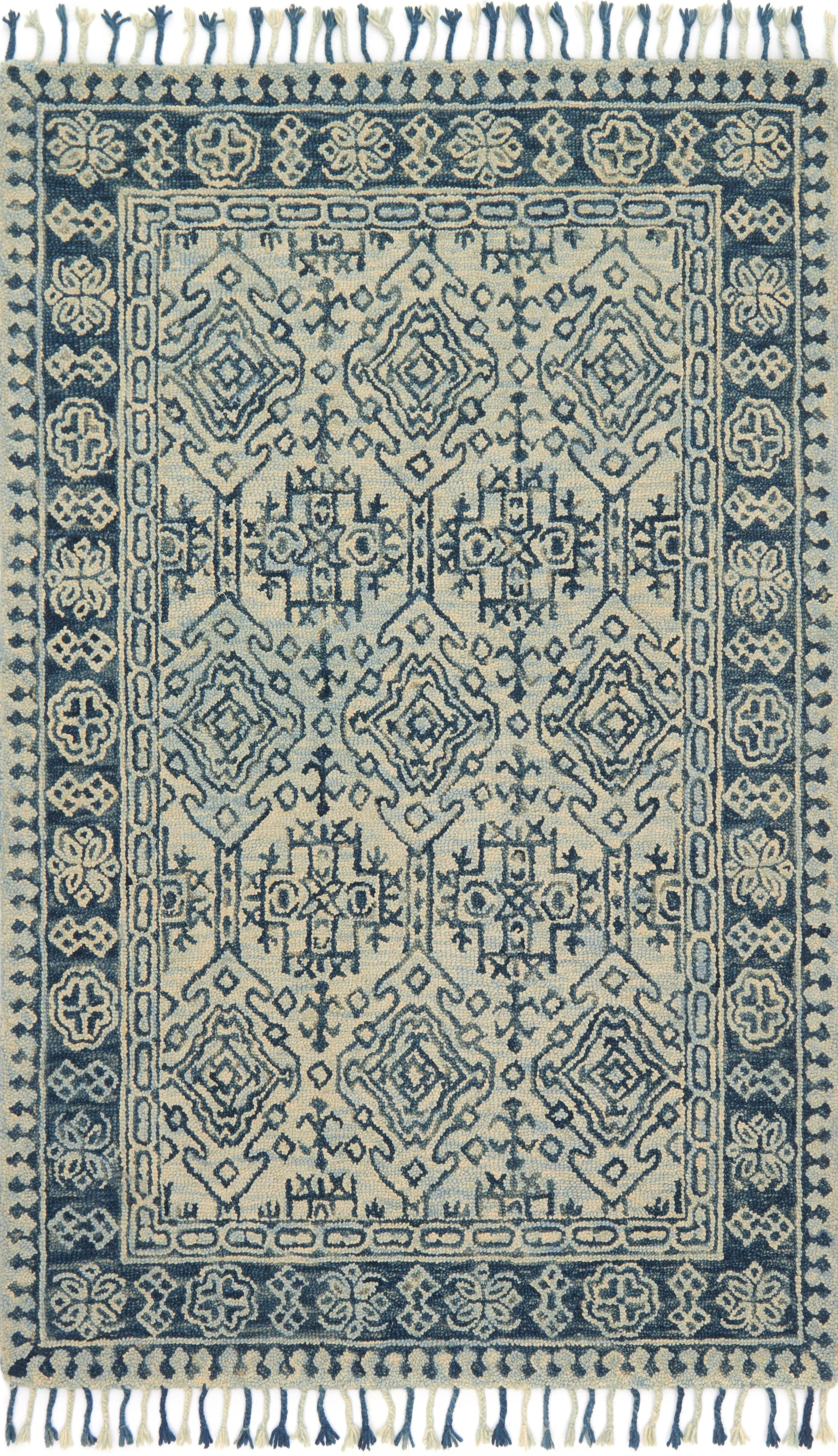Loloi | Zharah Collection | Mist / Blue | ZR-09 - Image 1