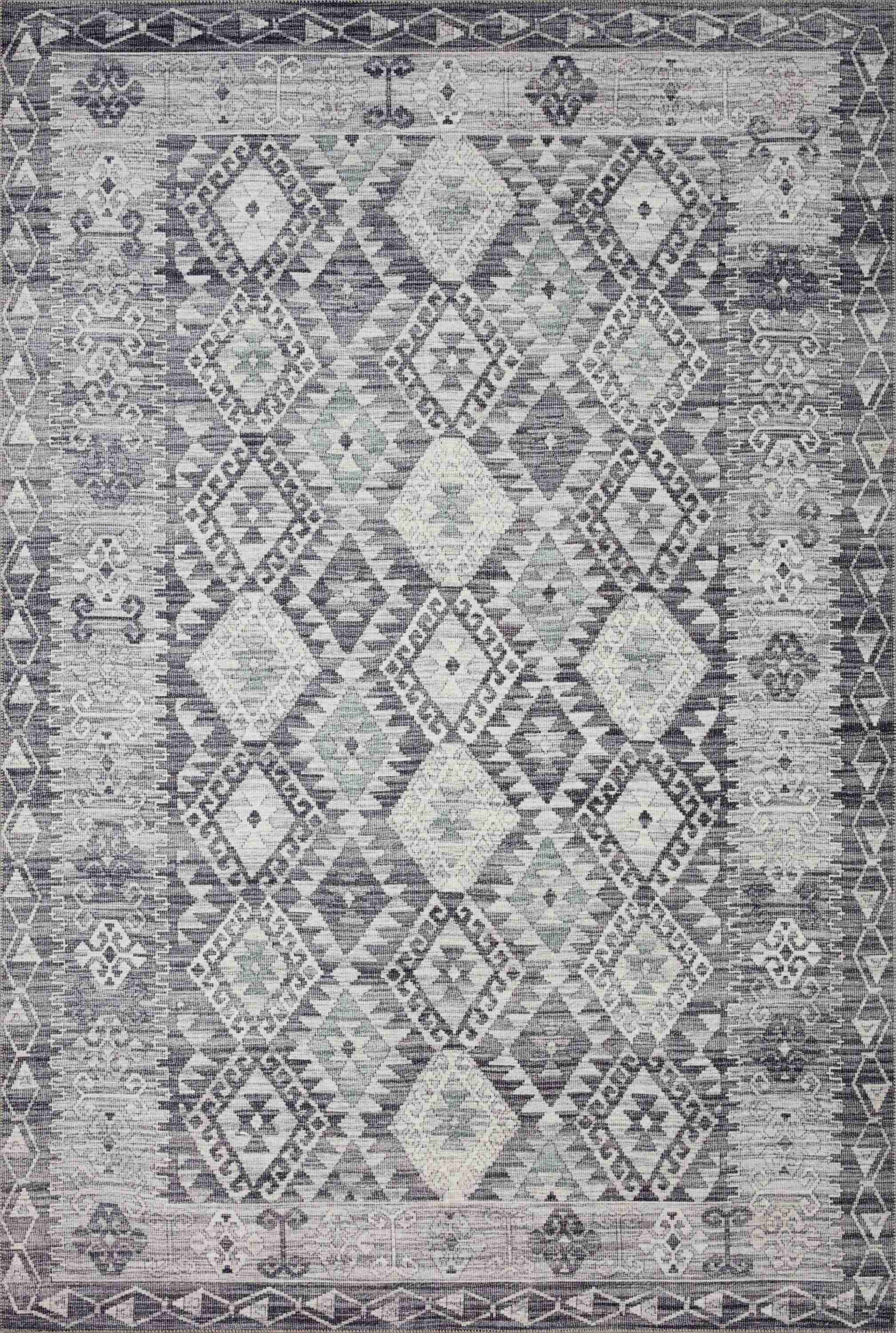 Loloi II | Zion Collection | Charcoal / Slate | ZIO-03 - Image 1