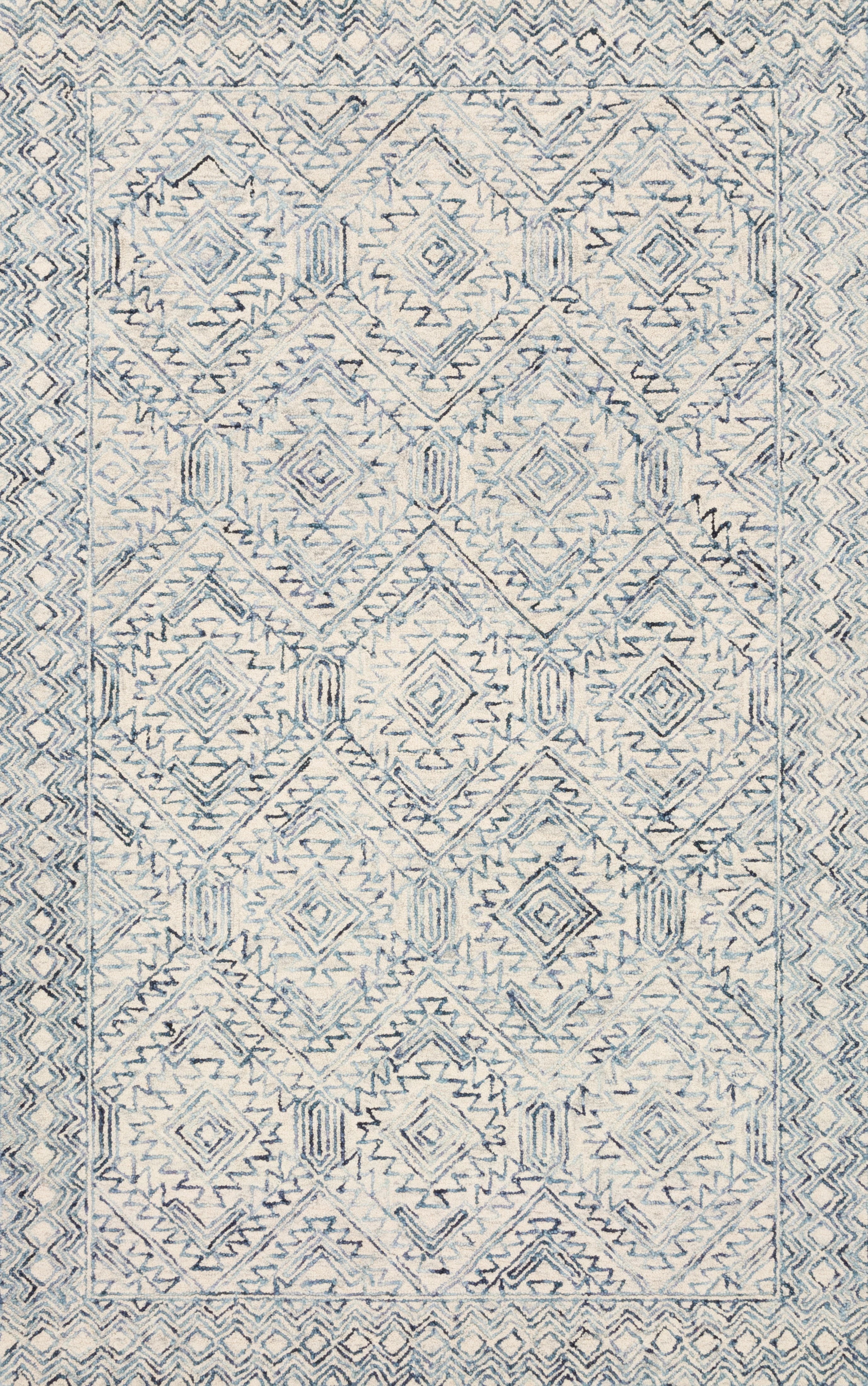 Loloi II | Ziva Collection | Bluestone | ZV-03 - Image 1