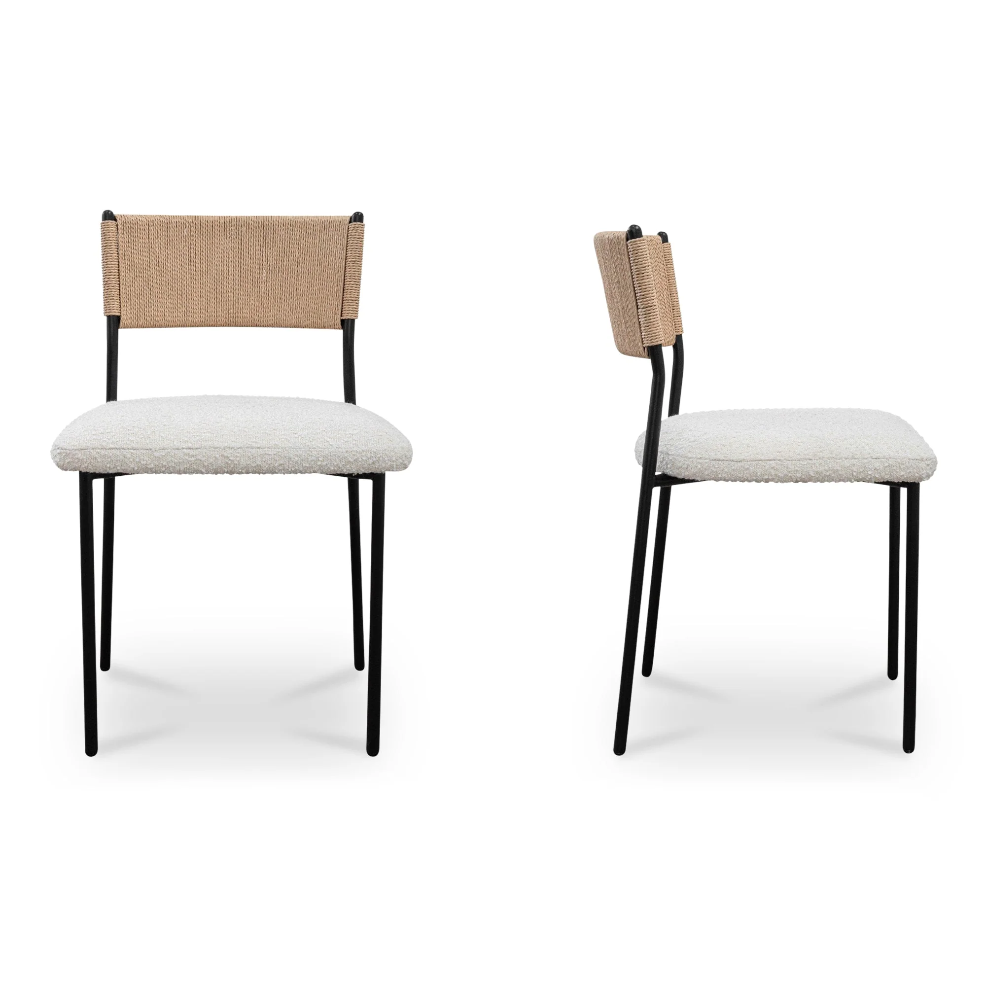 Foley Dining Chair White Set Of Two - Image 3