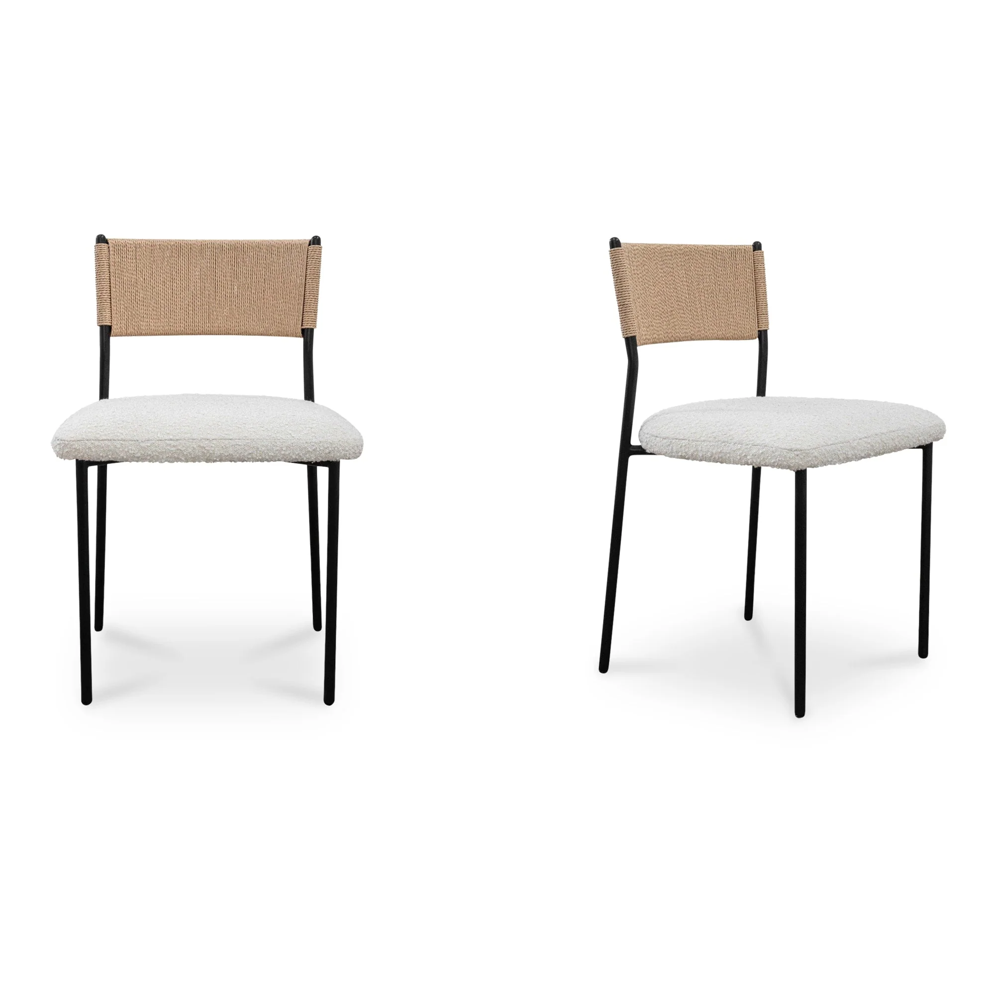 Foley Dining Chair White Set Of Two - Image 1