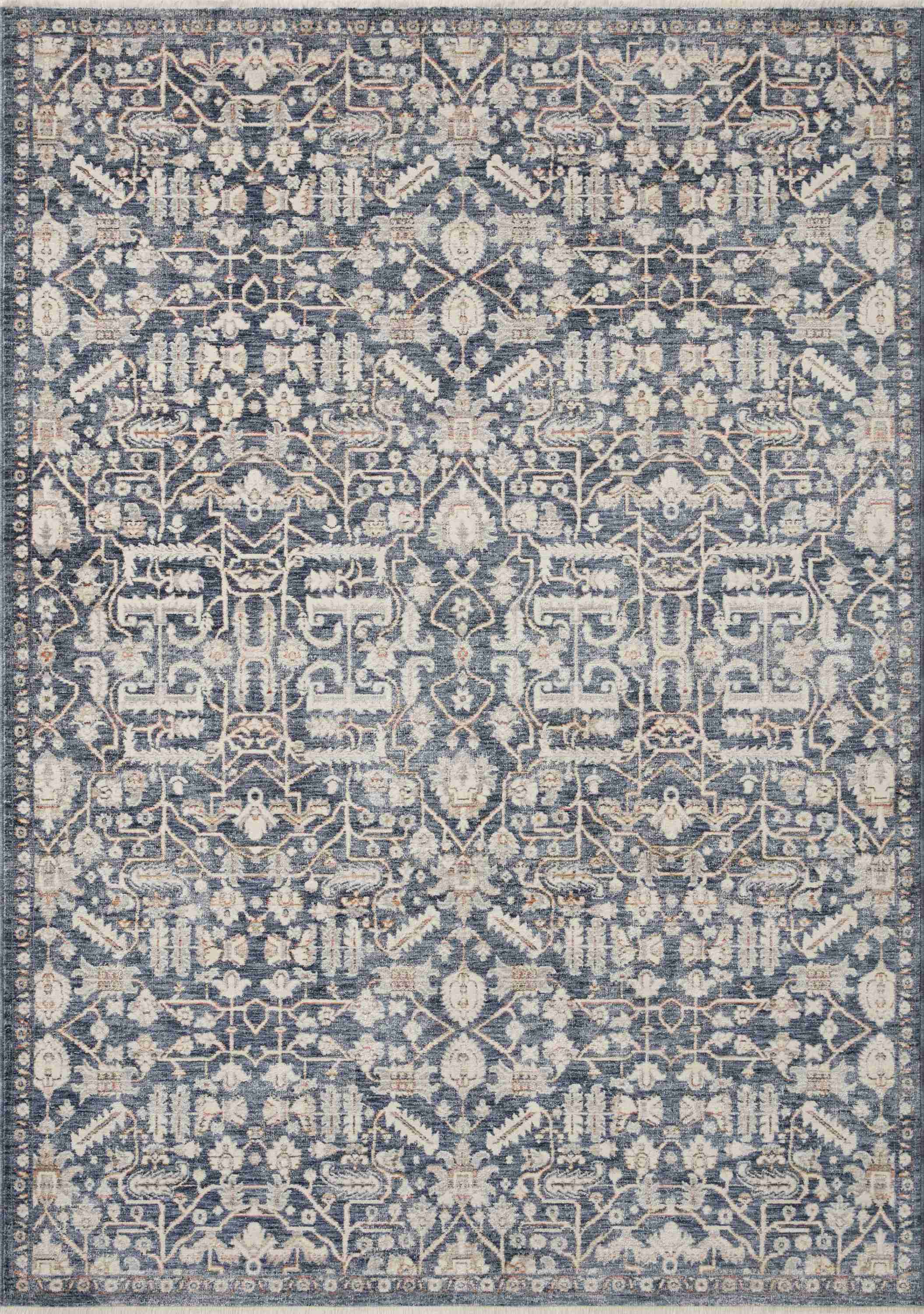 Amber Lewis x Loloi | Zuma Collection | Blue / Ivory | ZUM-02 - Image 1